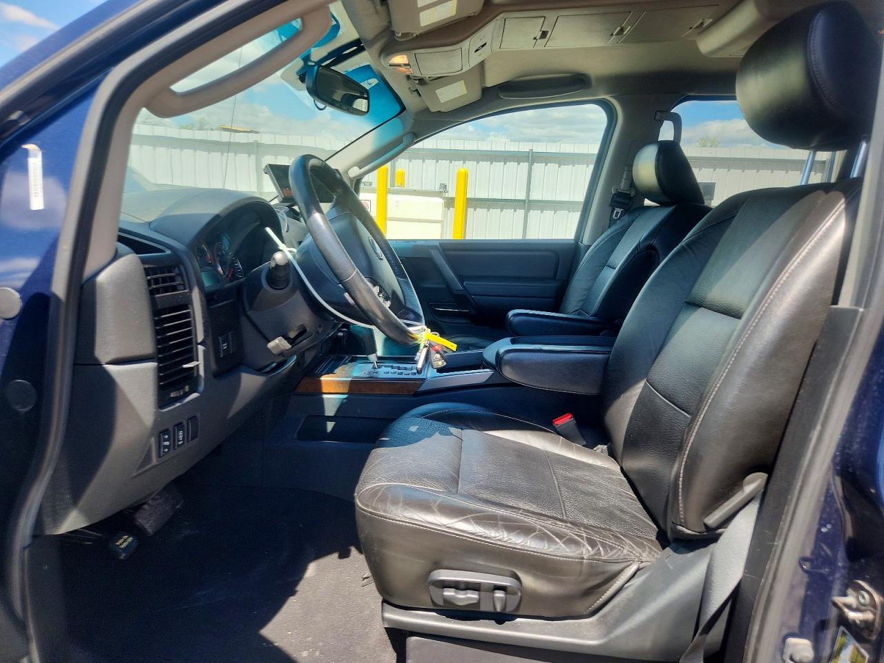 2011 Nissan Titan Sv Blue vin: 1N6AA0EC8BN304071