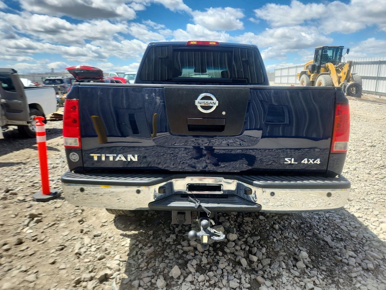 2011 Nissan Titan Sv Blue vin: 1N6AA0EC8BN304071
