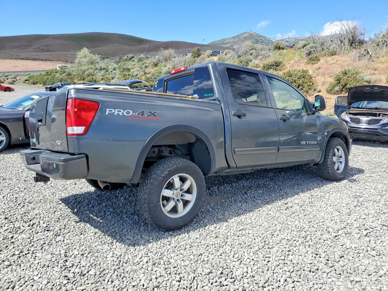 2011 Nissan Titan Sv Charcoal vin: 1N6AA0EC8BN308816