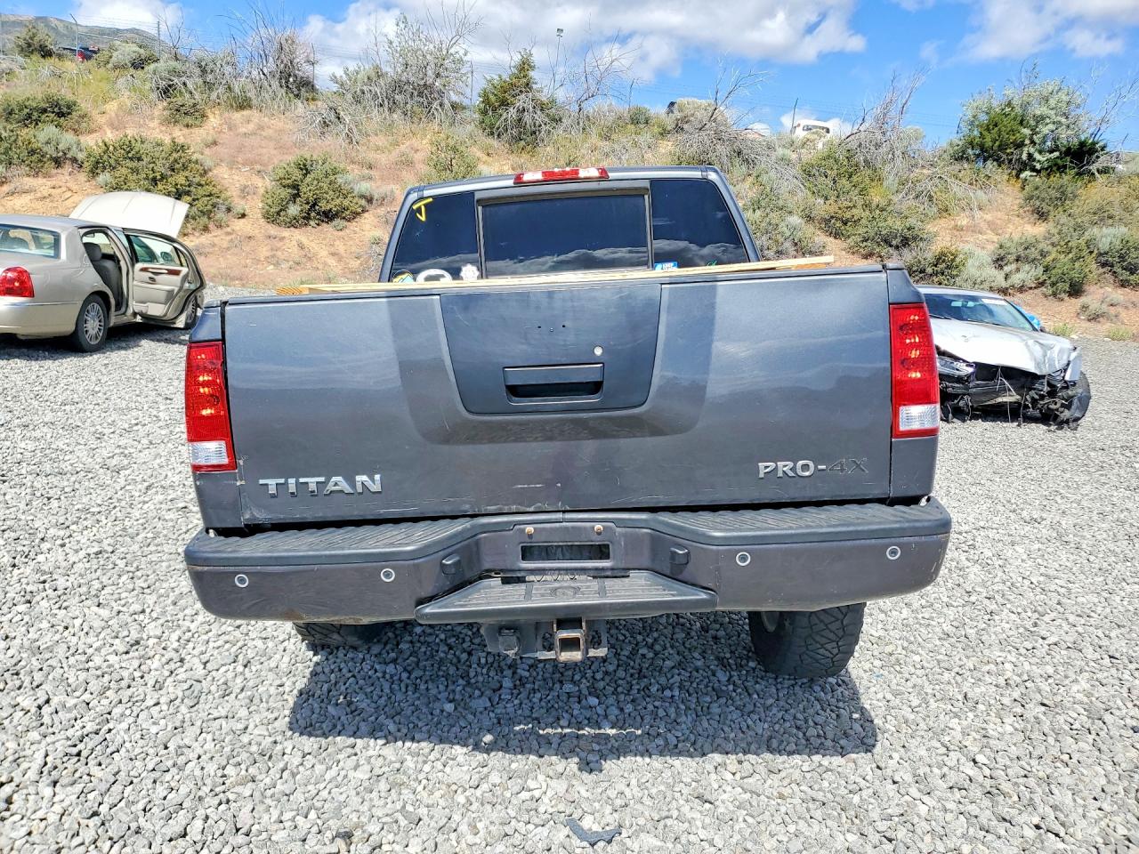 2011 Nissan Titan Sv Charcoal vin: 1N6AA0EC8BN308816