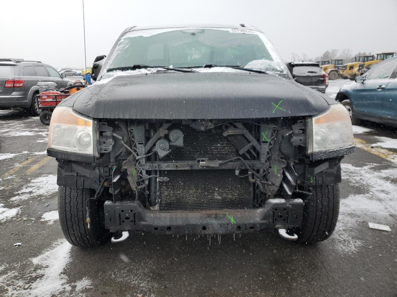 2014 Nissan Titan Black vin: 1N6AA0EC8EN515436