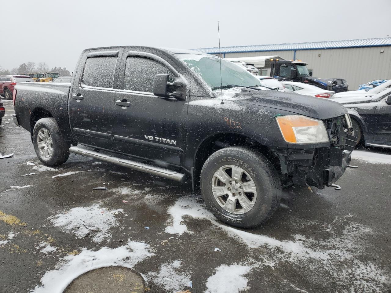 2014 Nissan Titan Black vin: 1N6AA0EC8EN515436