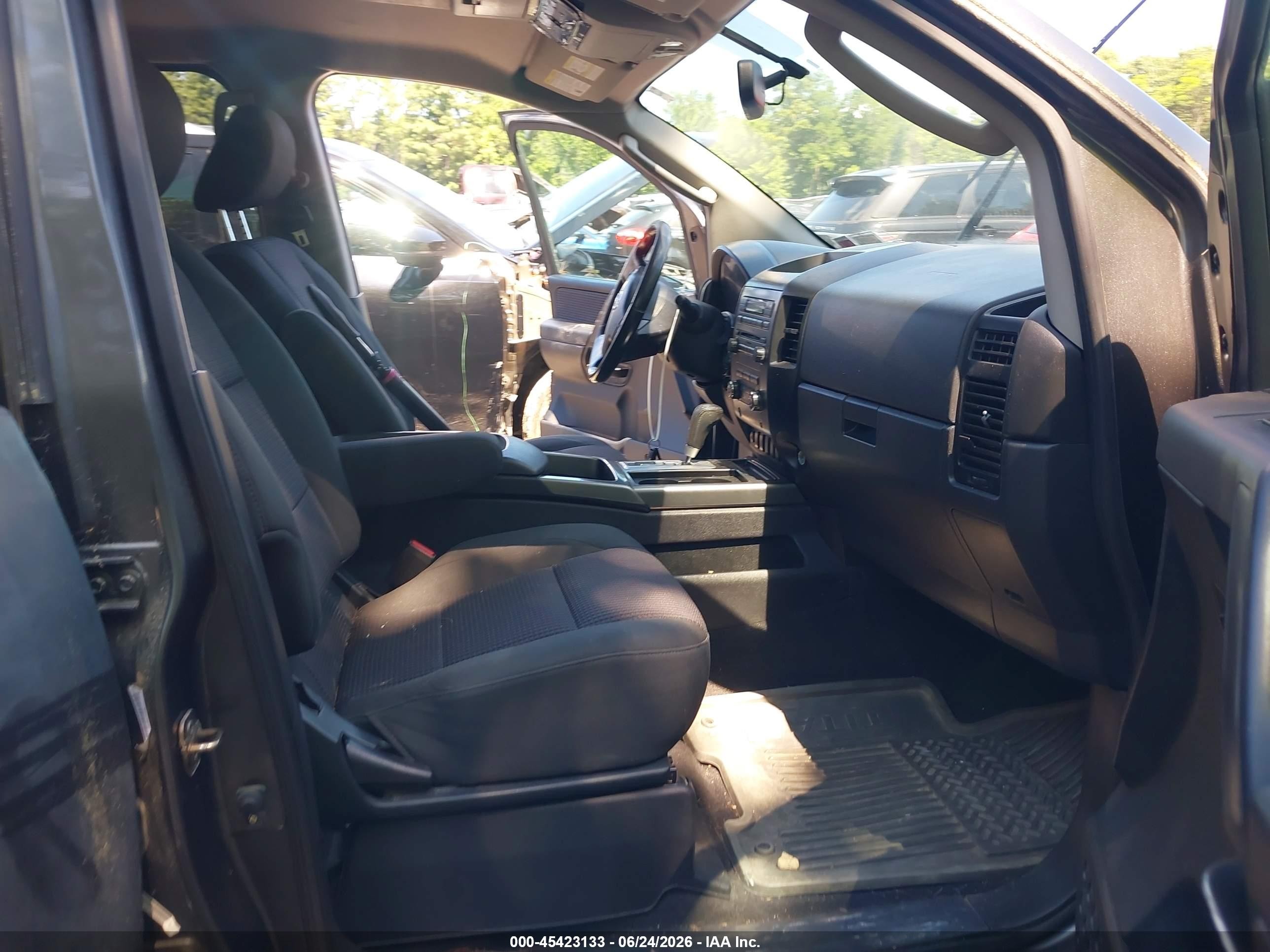 2010 Nissan Titan Se Gray vin: 1N6AA0EC9AN301615