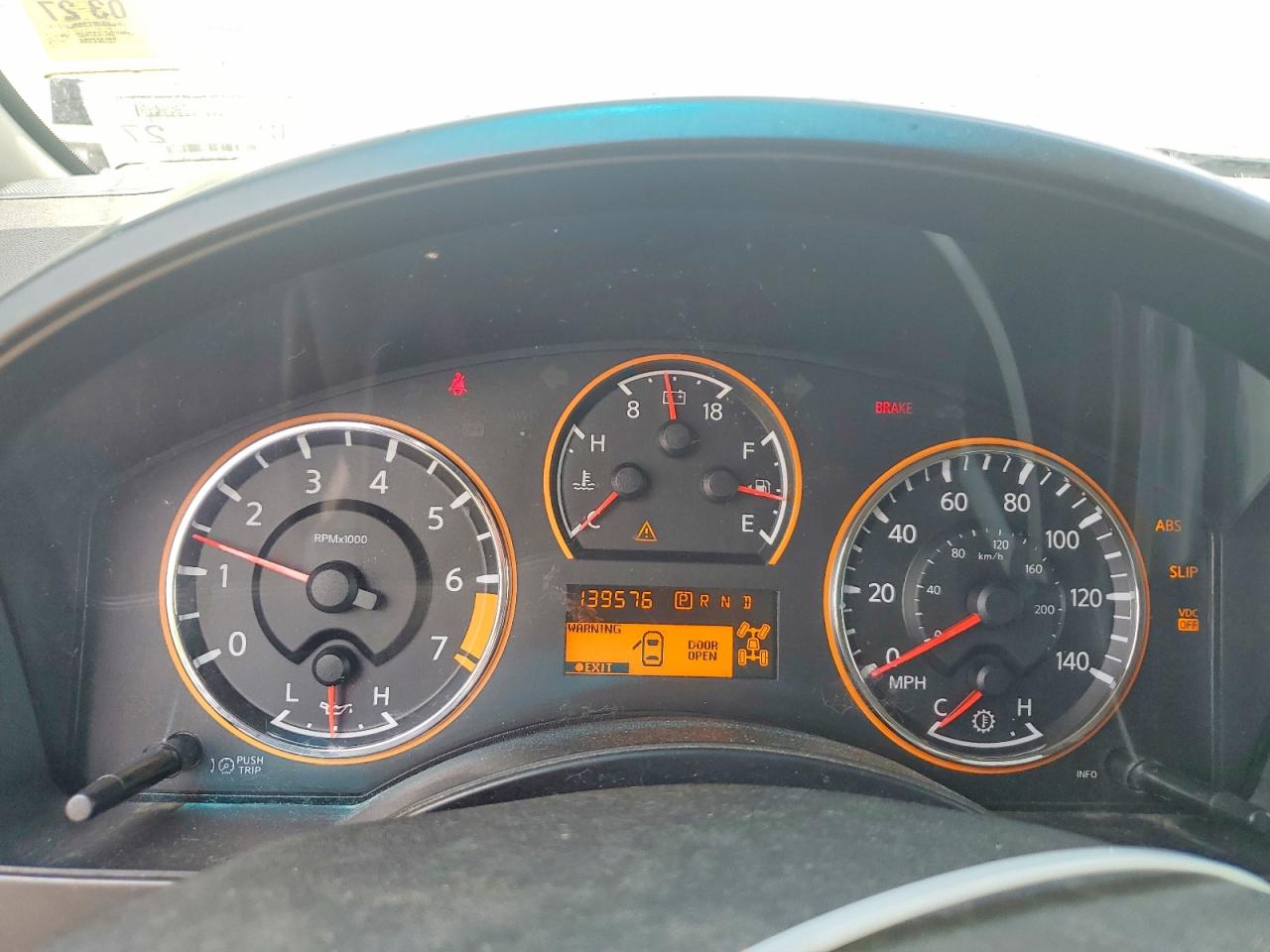 2011 Nissan Titan S/sv/sl/pro-4x Серебряный vin: 1N6AA0EC9BN302782