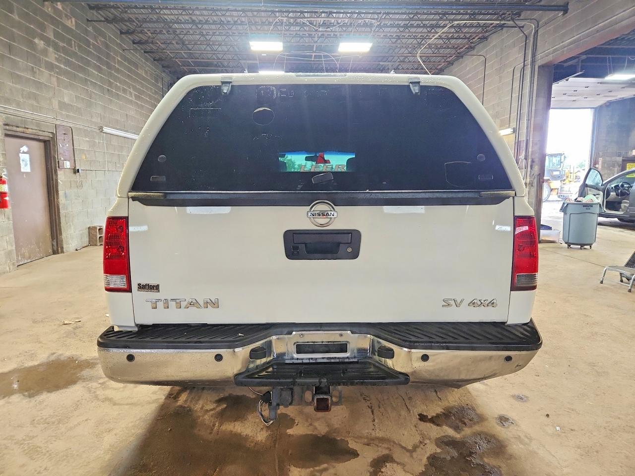2013 Nissan Titan Sv White vin: 1N6AA0EC9DN301280