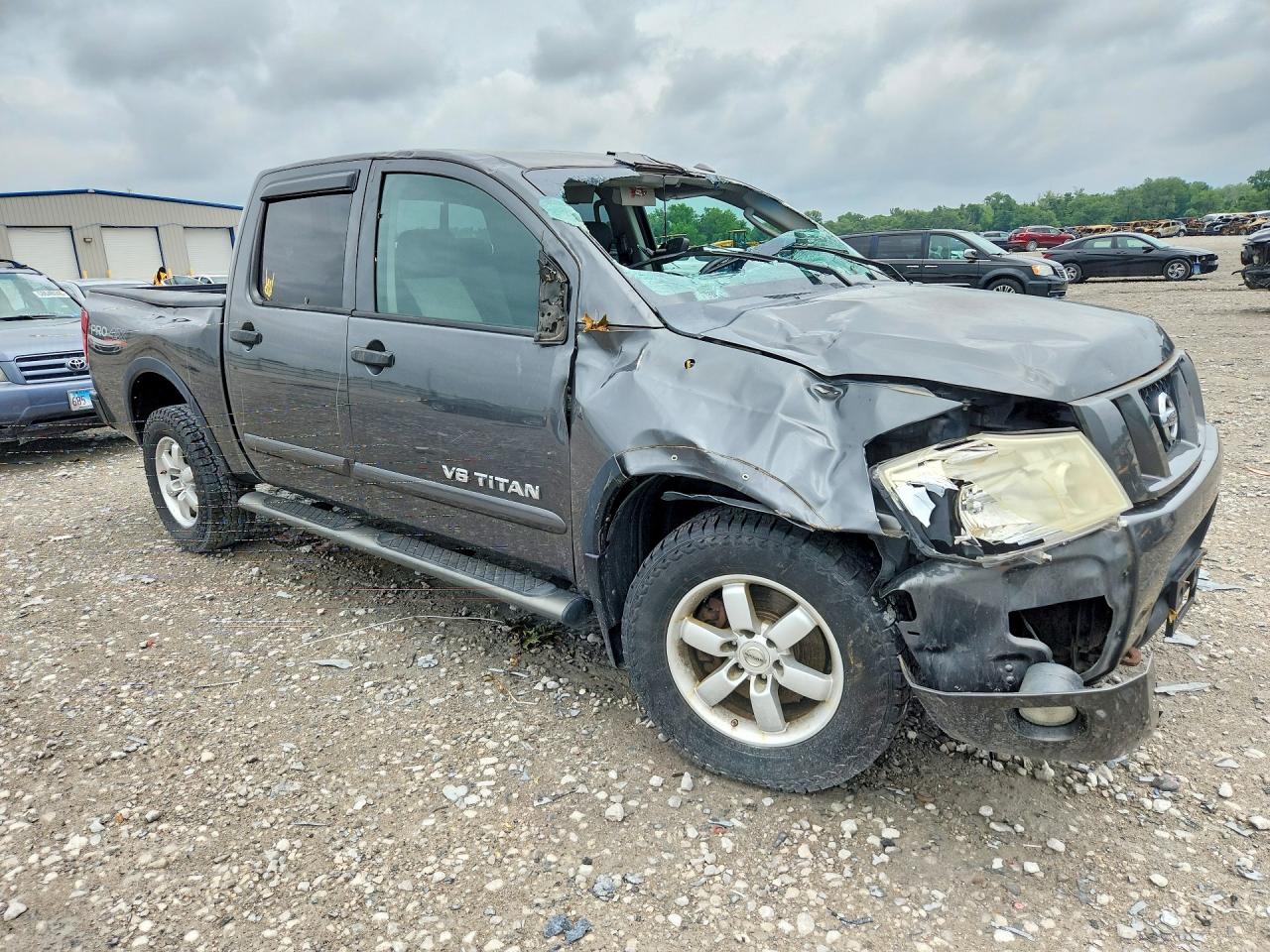 2011 Nissan Titan Sv Gray vin: 1N6AA0ECXBN311006
