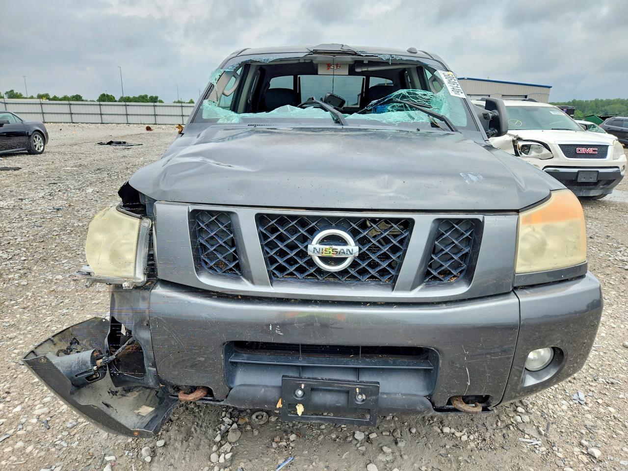 2011 Nissan Titan Sv Gray vin: 1N6AA0ECXBN311006