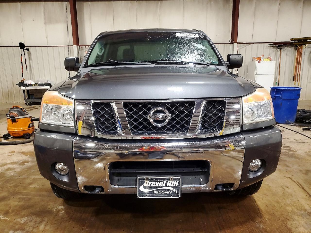 2012 Nissan Titan Sv Gray vin: 1N6AA0ECXCN314294