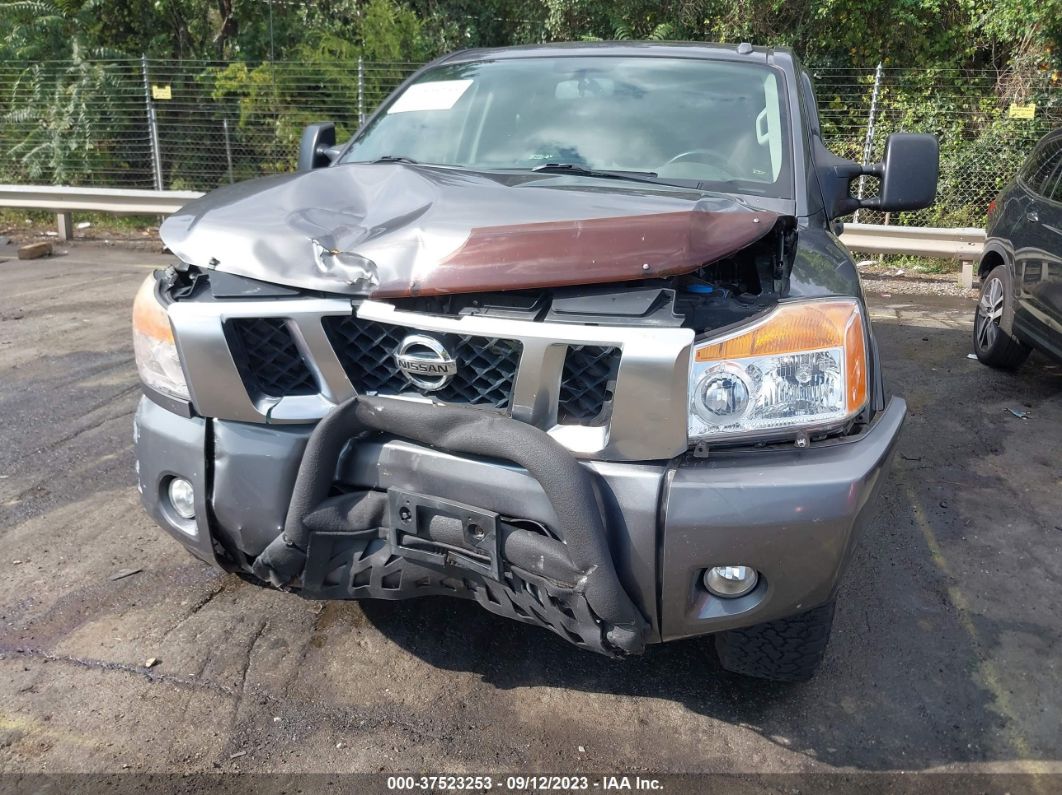 2013 Nissan Titan Pro-4x Серый vin: 1N6AA0ECXDN304155