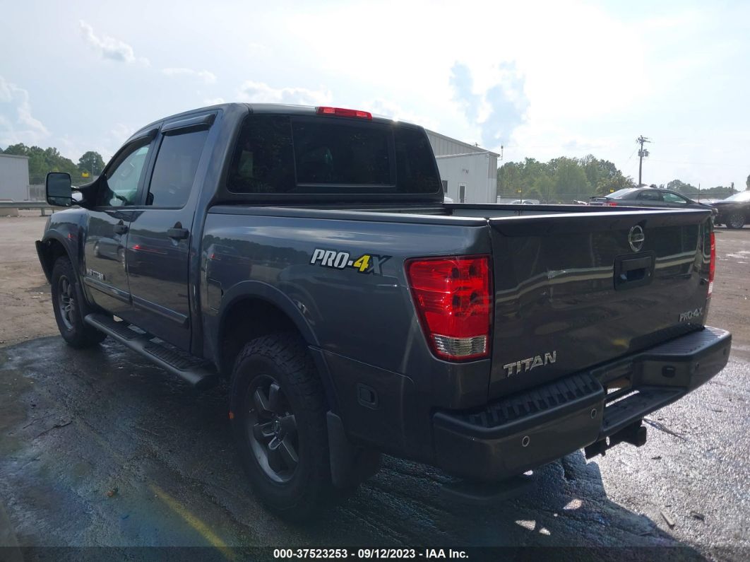 2013 Nissan Titan Pro-4x Серый vin: 1N6AA0ECXDN304155