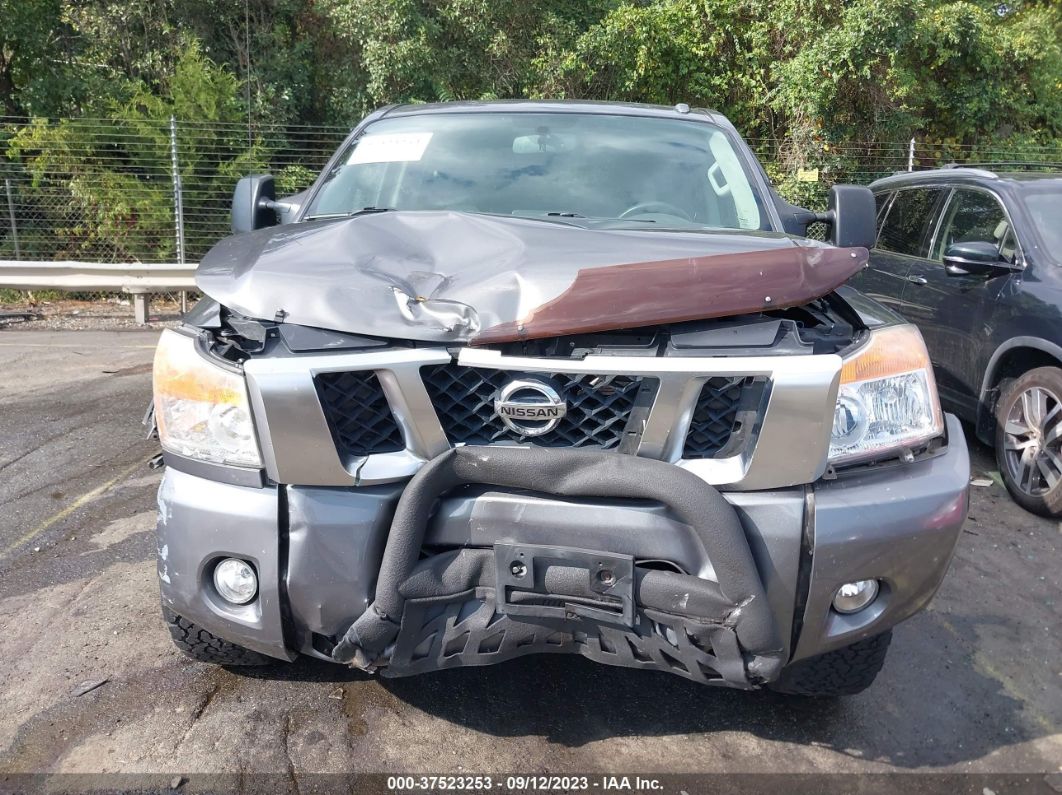 2013 Nissan Titan Pro-4x Серый vin: 1N6AA0ECXDN304155