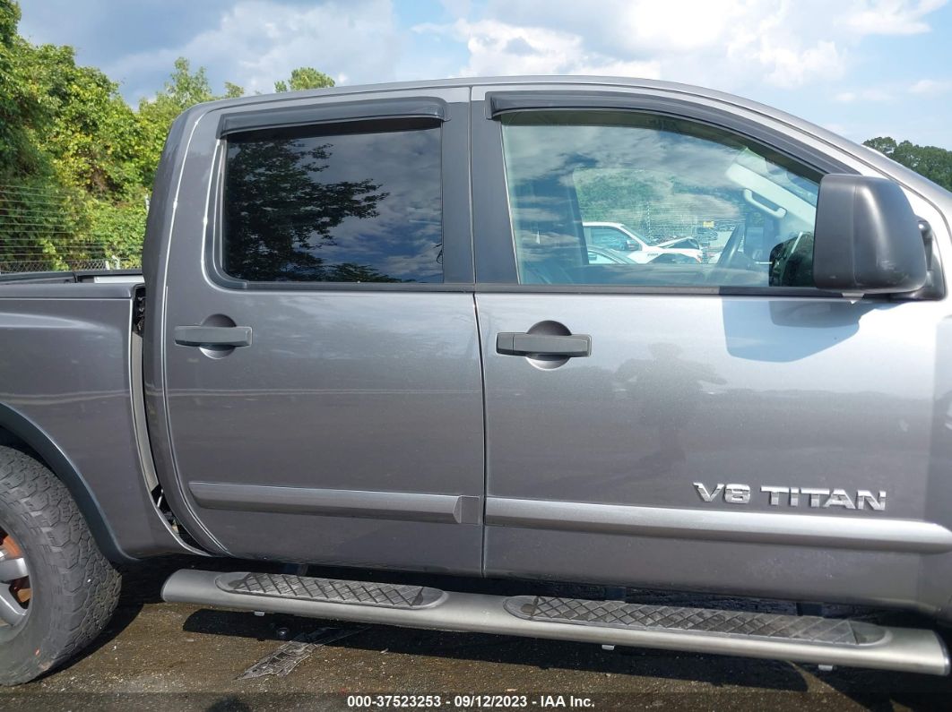 2013 Nissan Titan Pro-4x Серый vin: 1N6AA0ECXDN304155