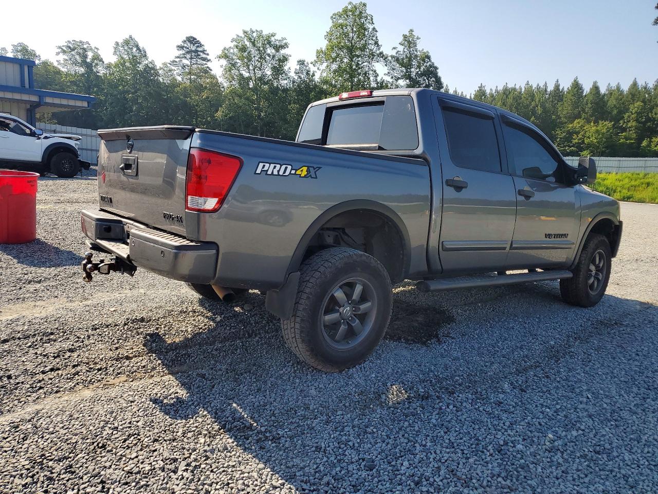 2013 Nissan Titan Sv Gray vin: 1N6AA0ECXDN304155