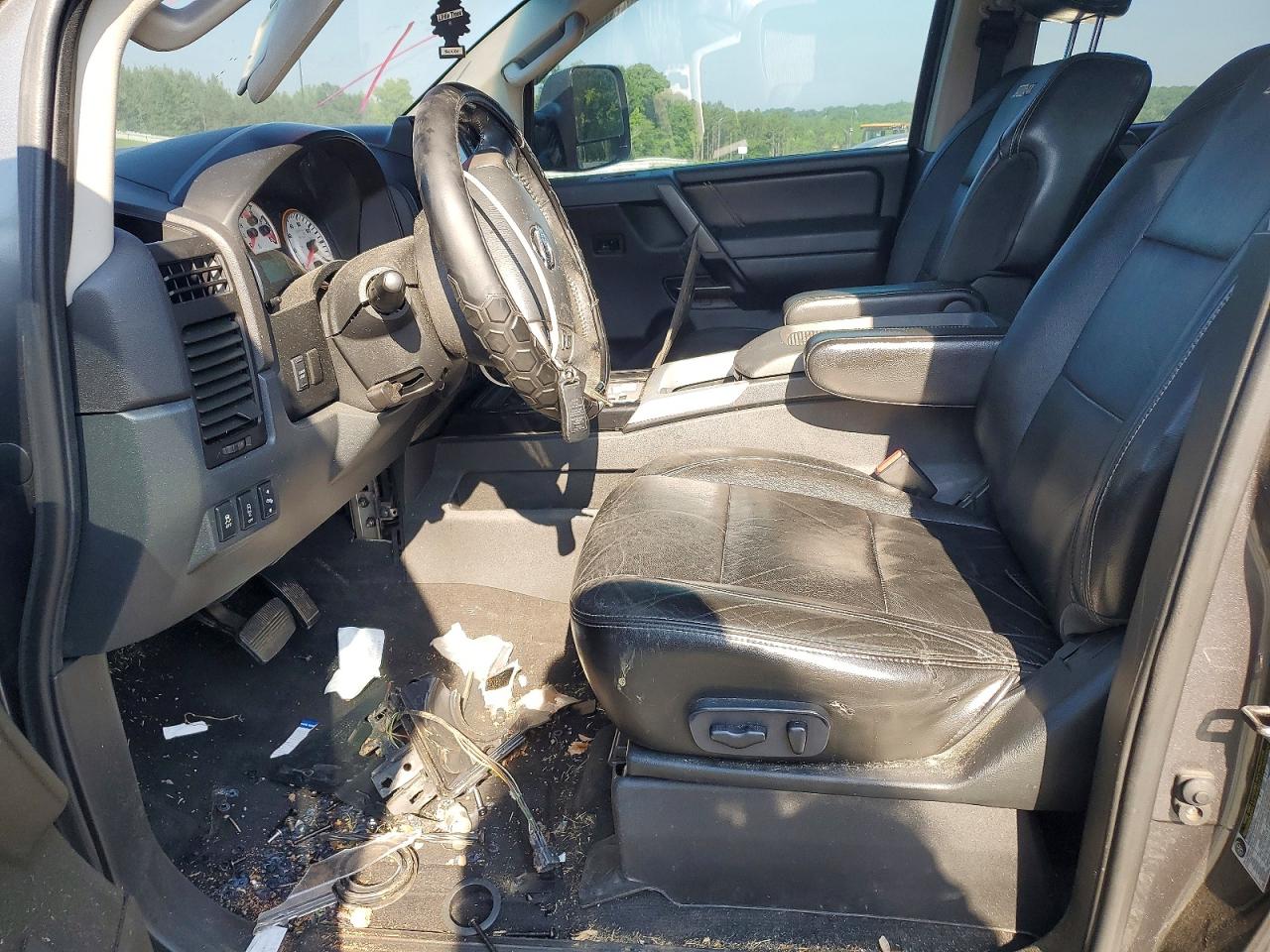 2013 Nissan Titan Sv Gray vin: 1N6AA0ECXDN304155