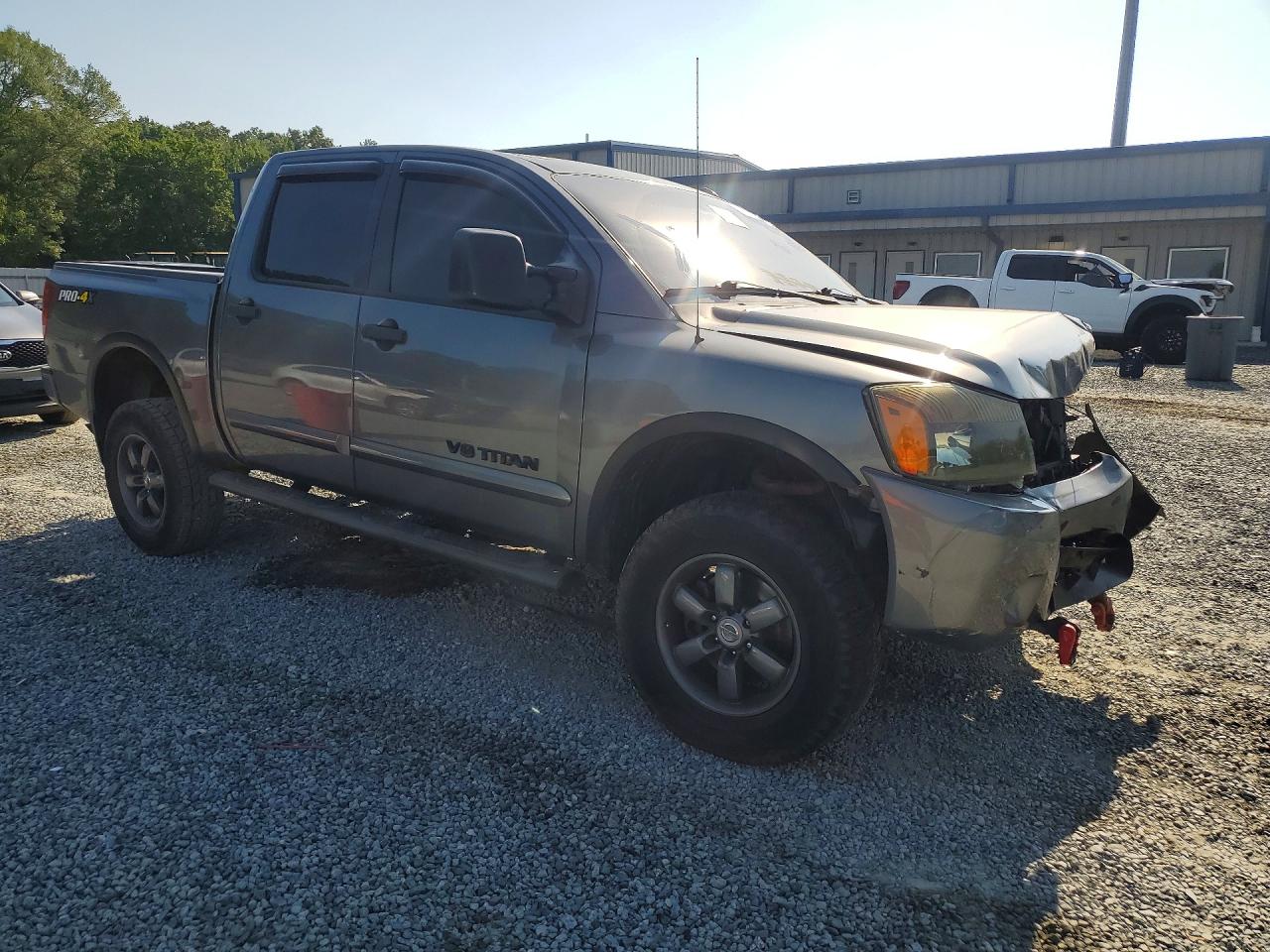 2013 Nissan Titan Sv Gray vin: 1N6AA0ECXDN304155