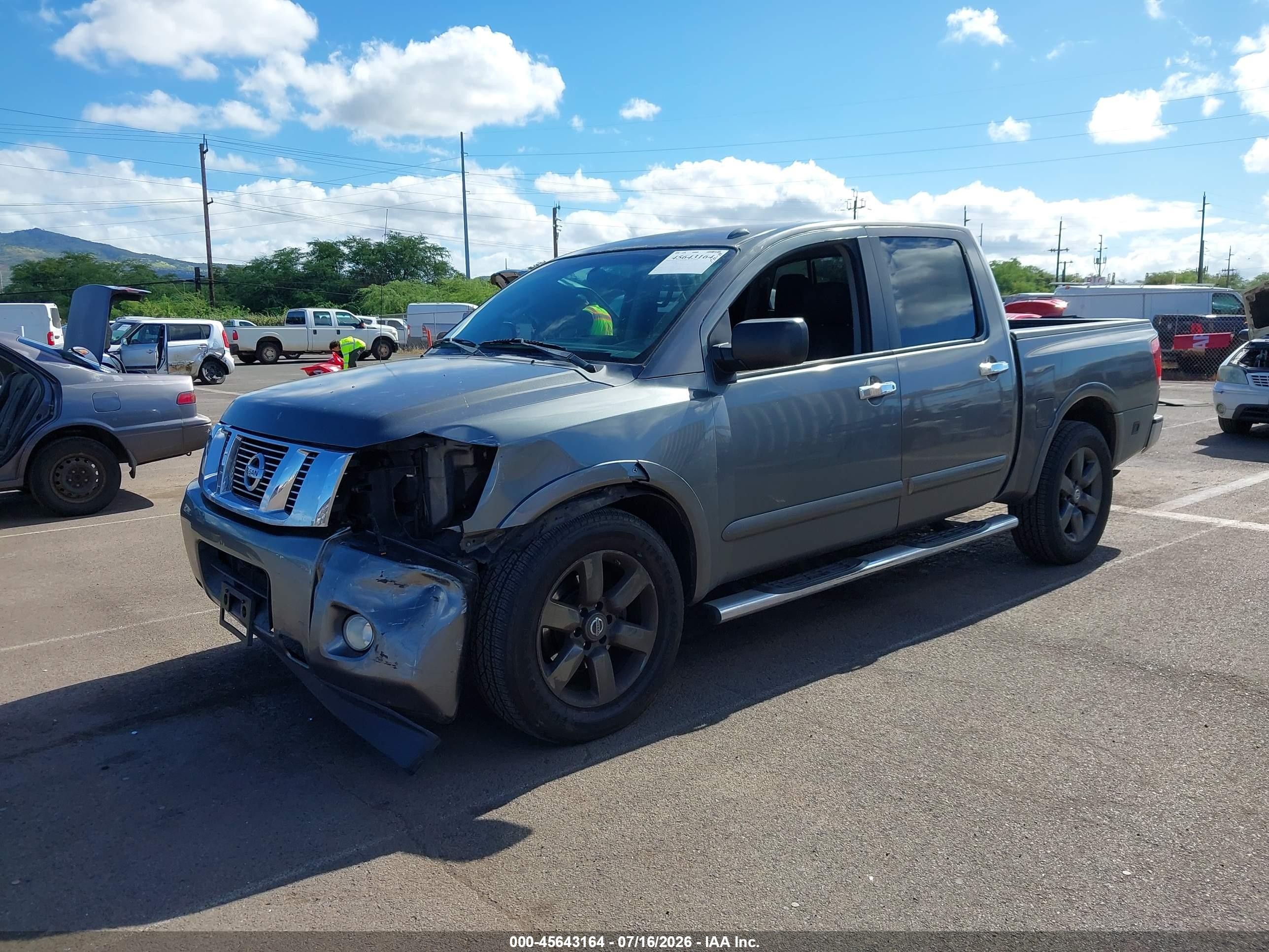 2015 Nissan Titan Sv Black vin: 1N6AA0ED2FN506368