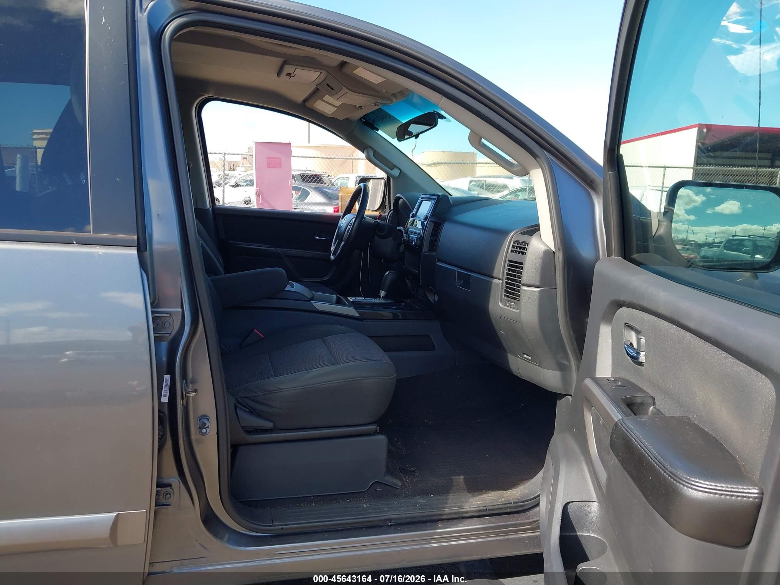 2015 Nissan Titan Sv Black vin: 1N6AA0ED2FN506368