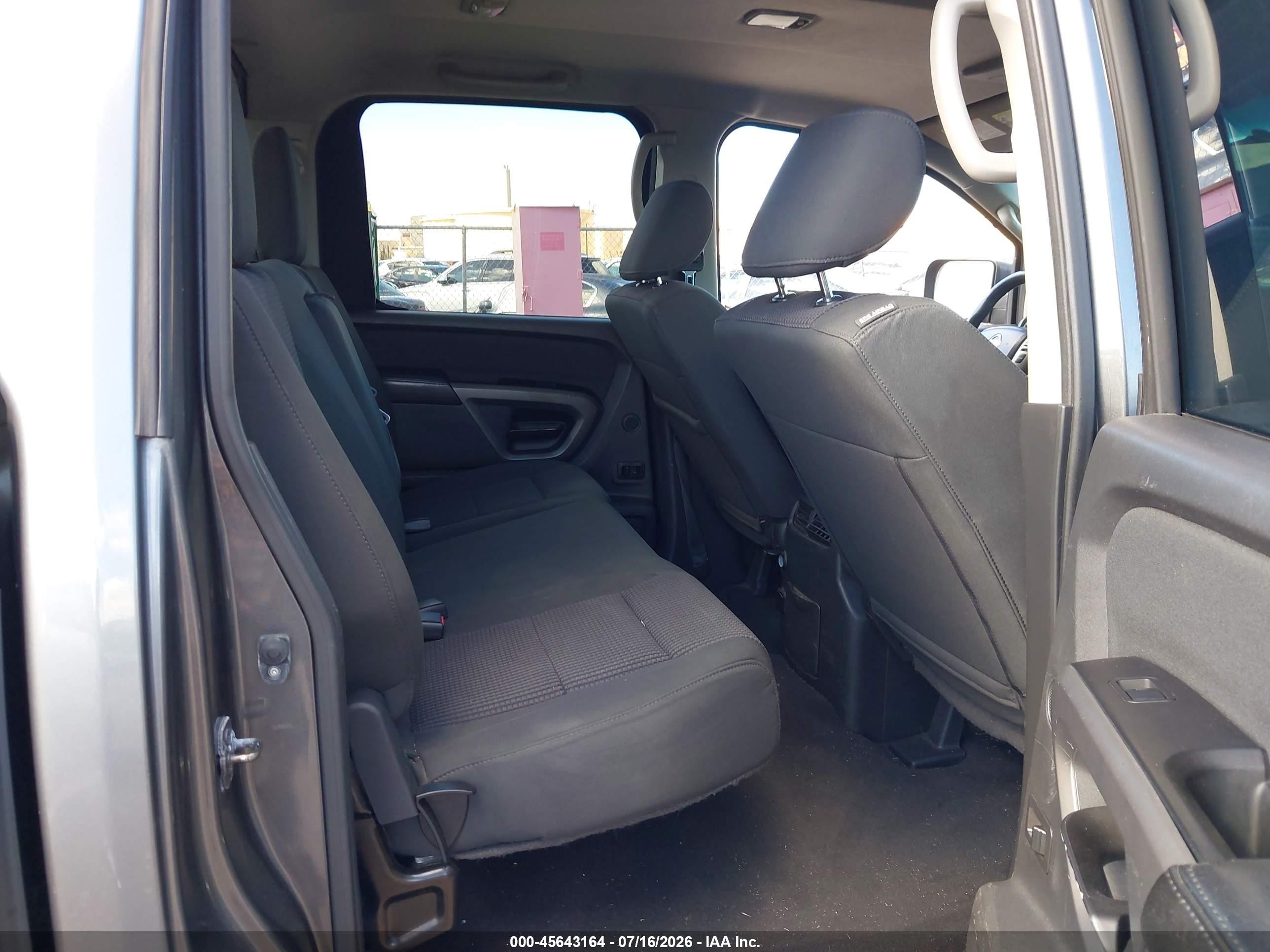 2015 Nissan Titan Sv Black vin: 1N6AA0ED2FN506368