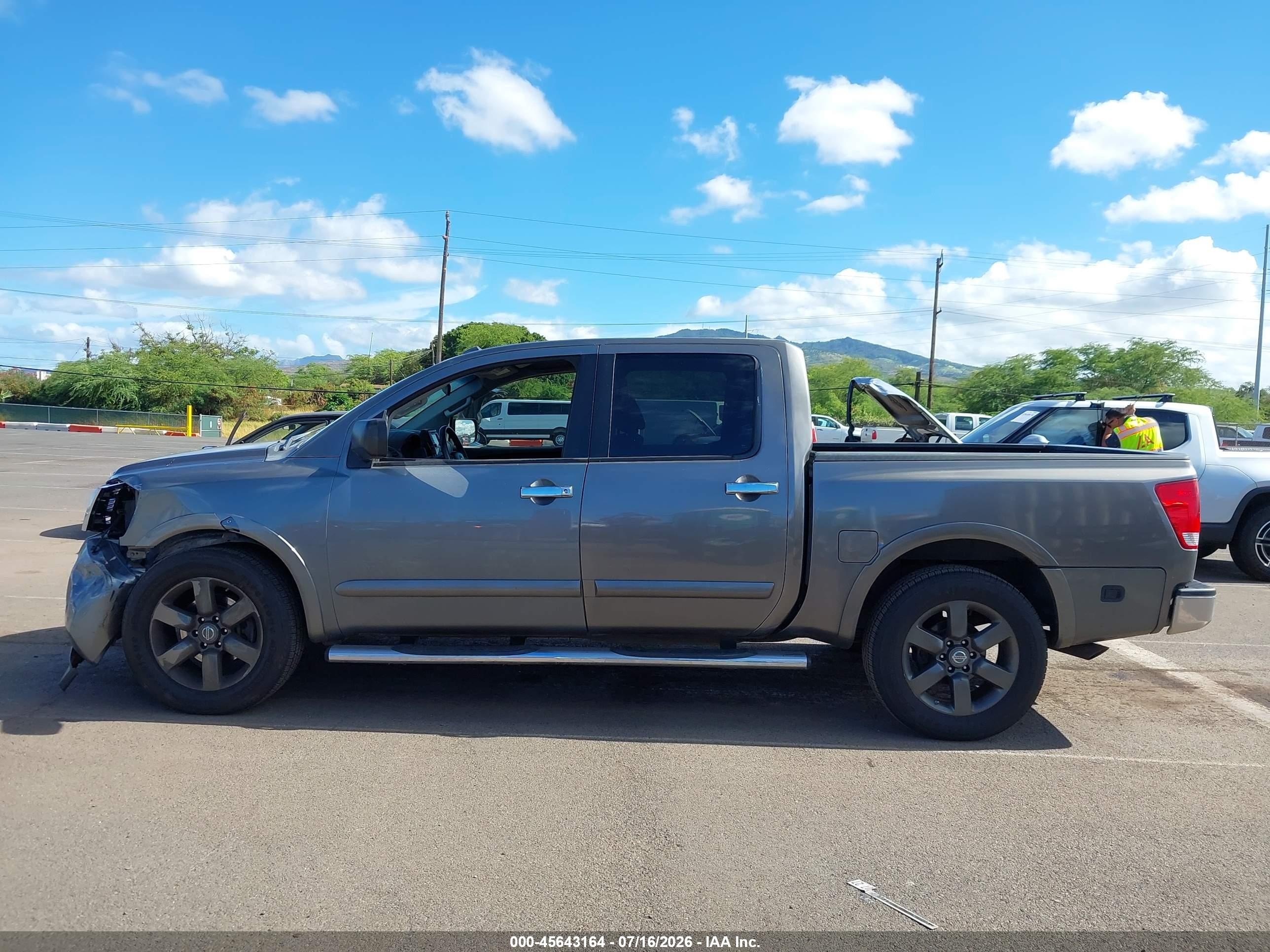 2015 Nissan Titan Sv Black vin: 1N6AA0ED2FN506368