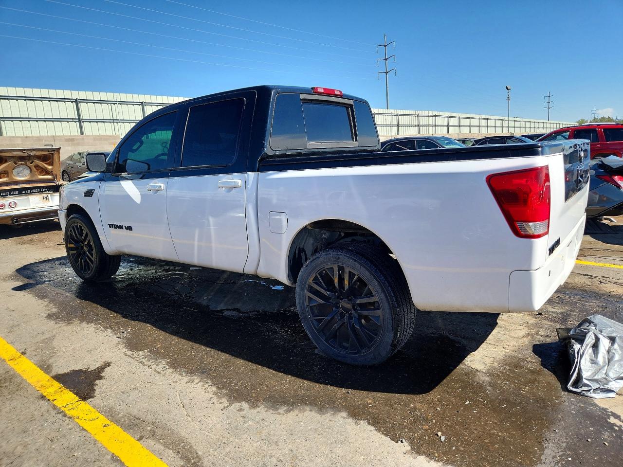 2013 Nissan Titan Sv Two Tone vin: 1N6AA0ED3DN300358