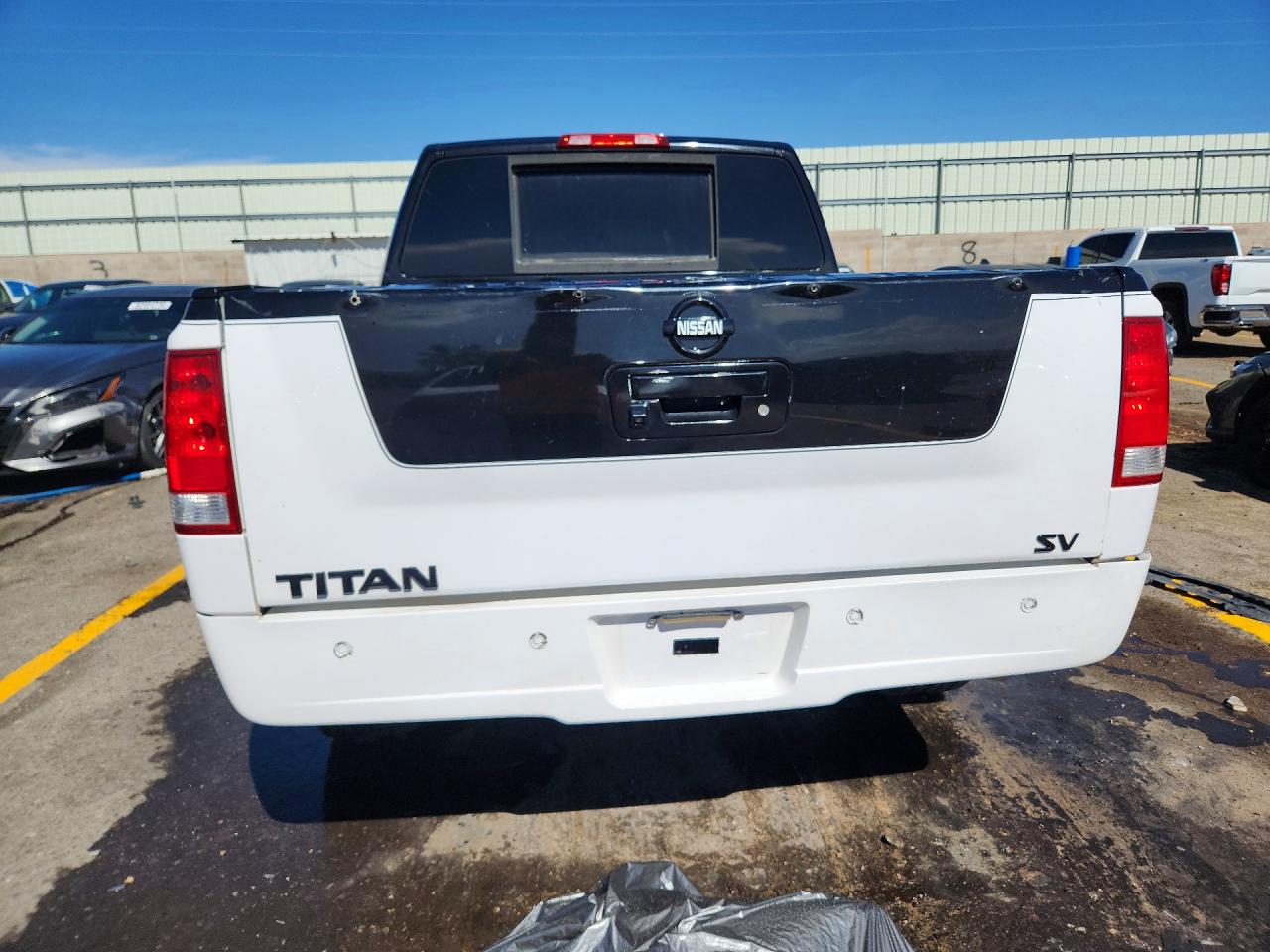 2013 Nissan Titan Sv Two Tone vin: 1N6AA0ED3DN300358