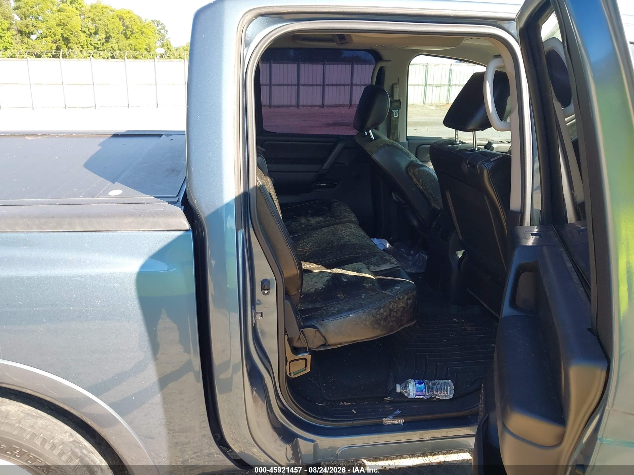 2011 Nissan Titan Sl Blue vin: 1N6AA0ED4BN319627