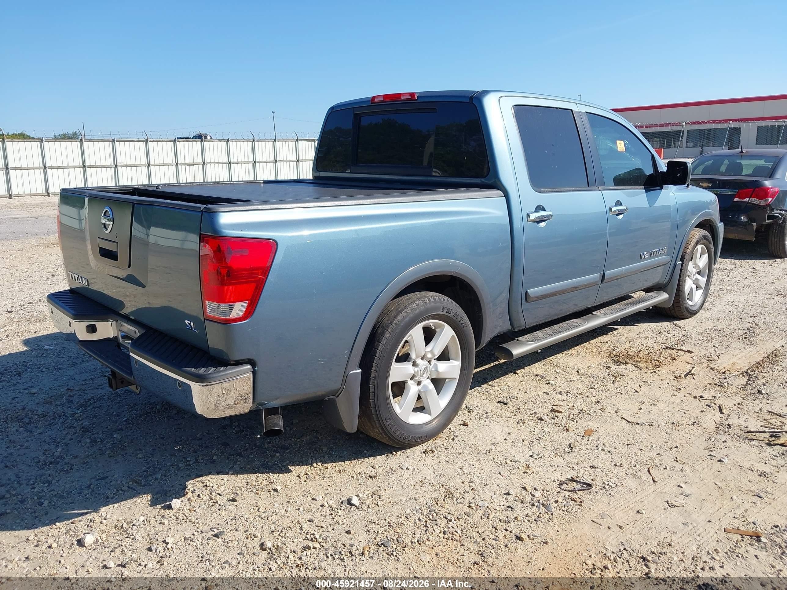 2011 Nissan Titan Sl Blue vin: 1N6AA0ED4BN319627