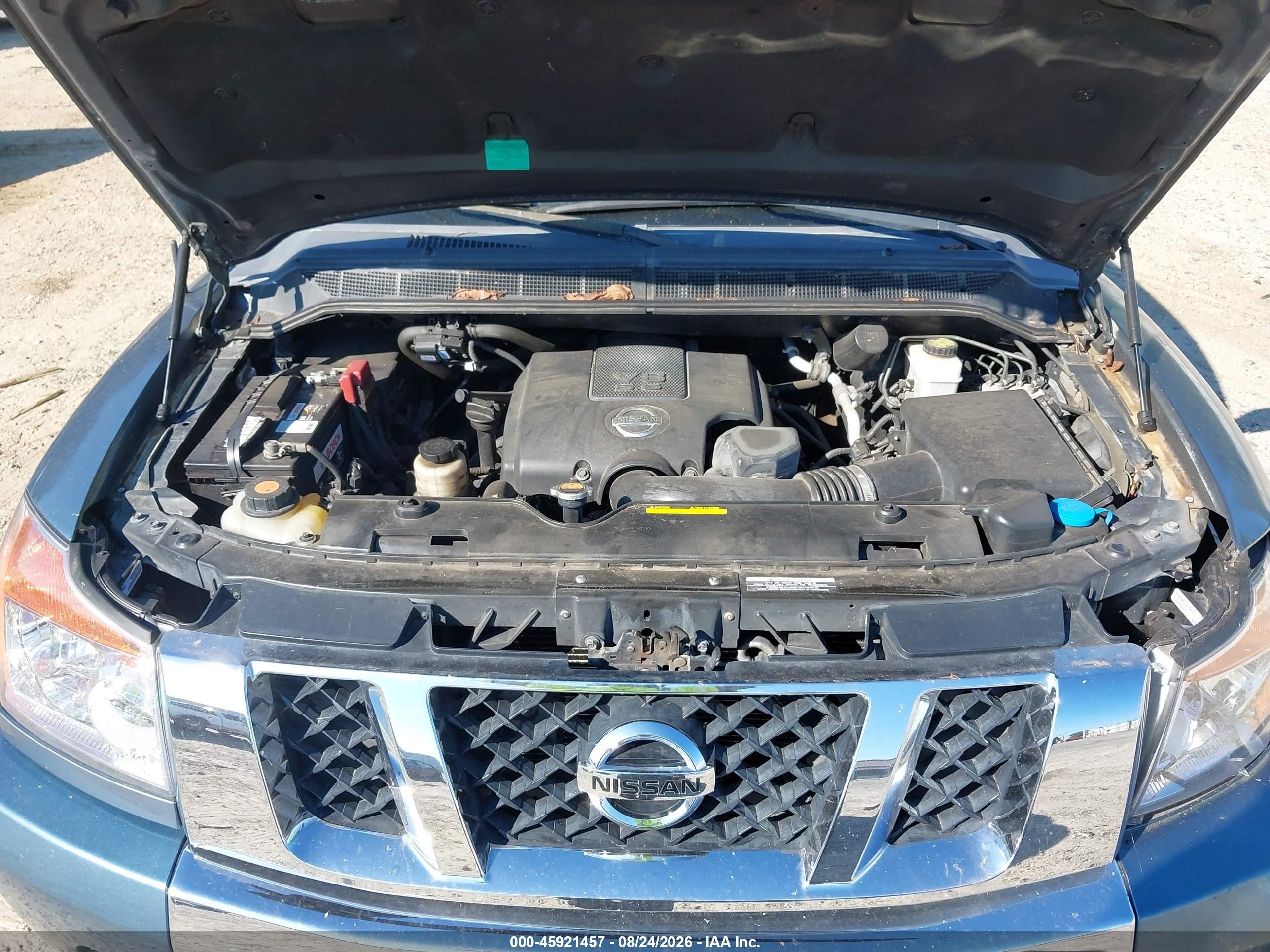 2011 Nissan Titan Sl Blue vin: 1N6AA0ED4BN319627