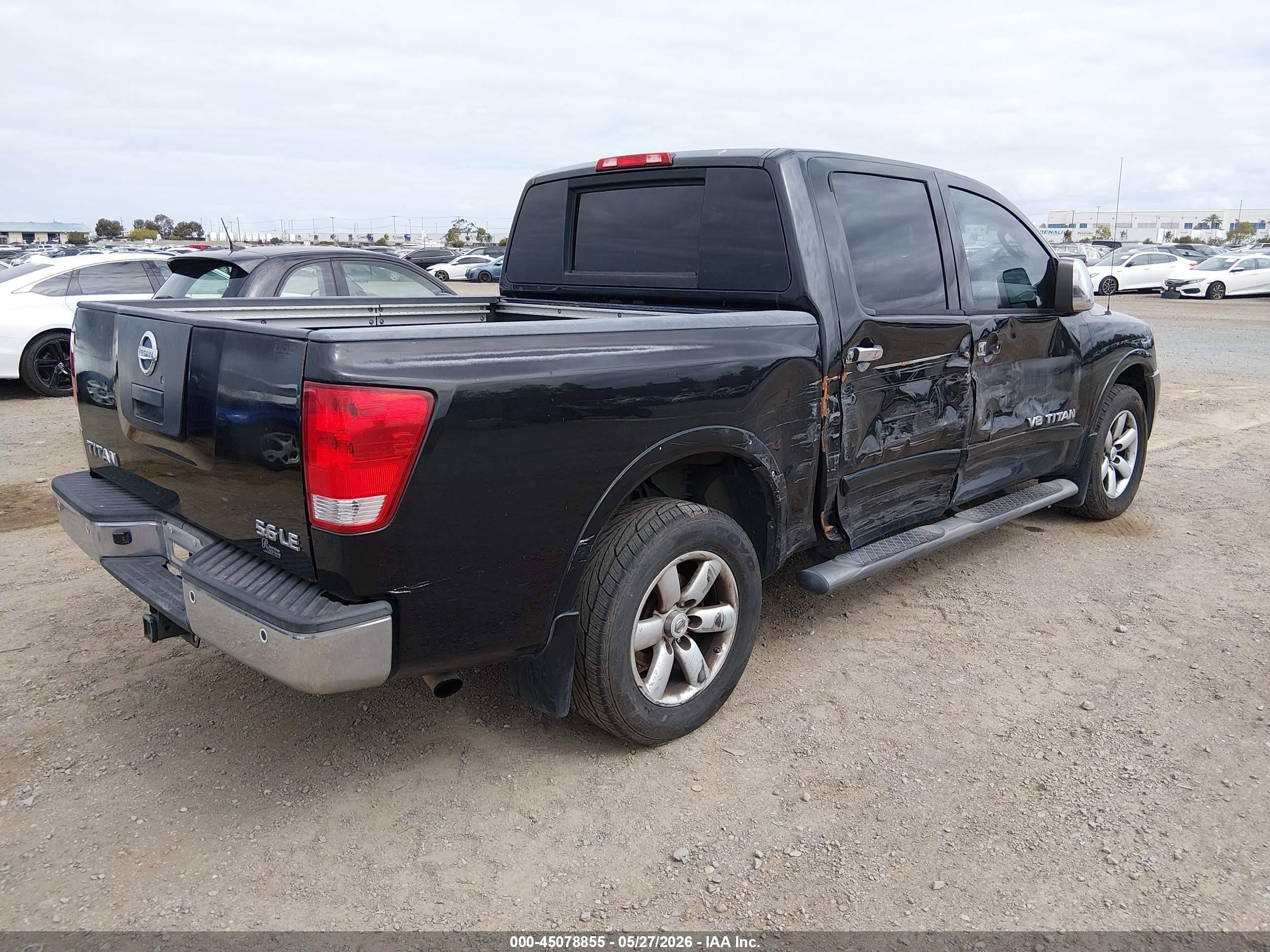 2010 Nissan Titan Le Black vin: 1N6AA0ED5AN313351