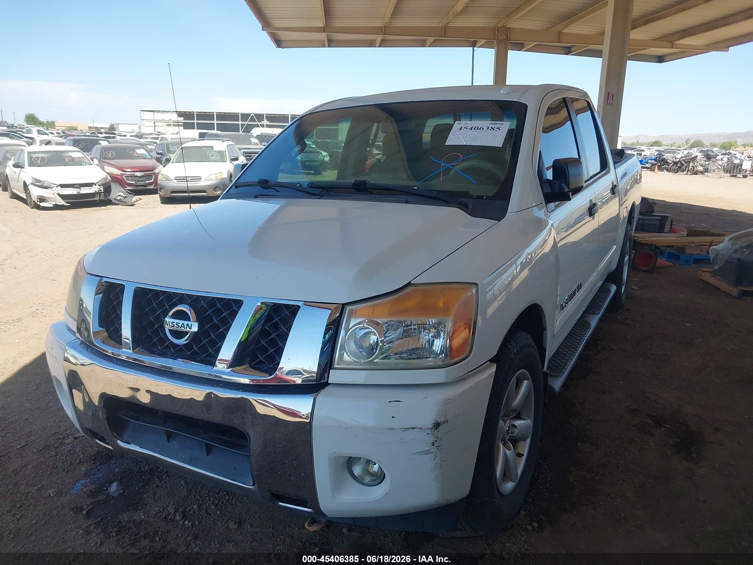 2014 Nissan Titan Sv White vin: 1N6AA0ED5EN510011
