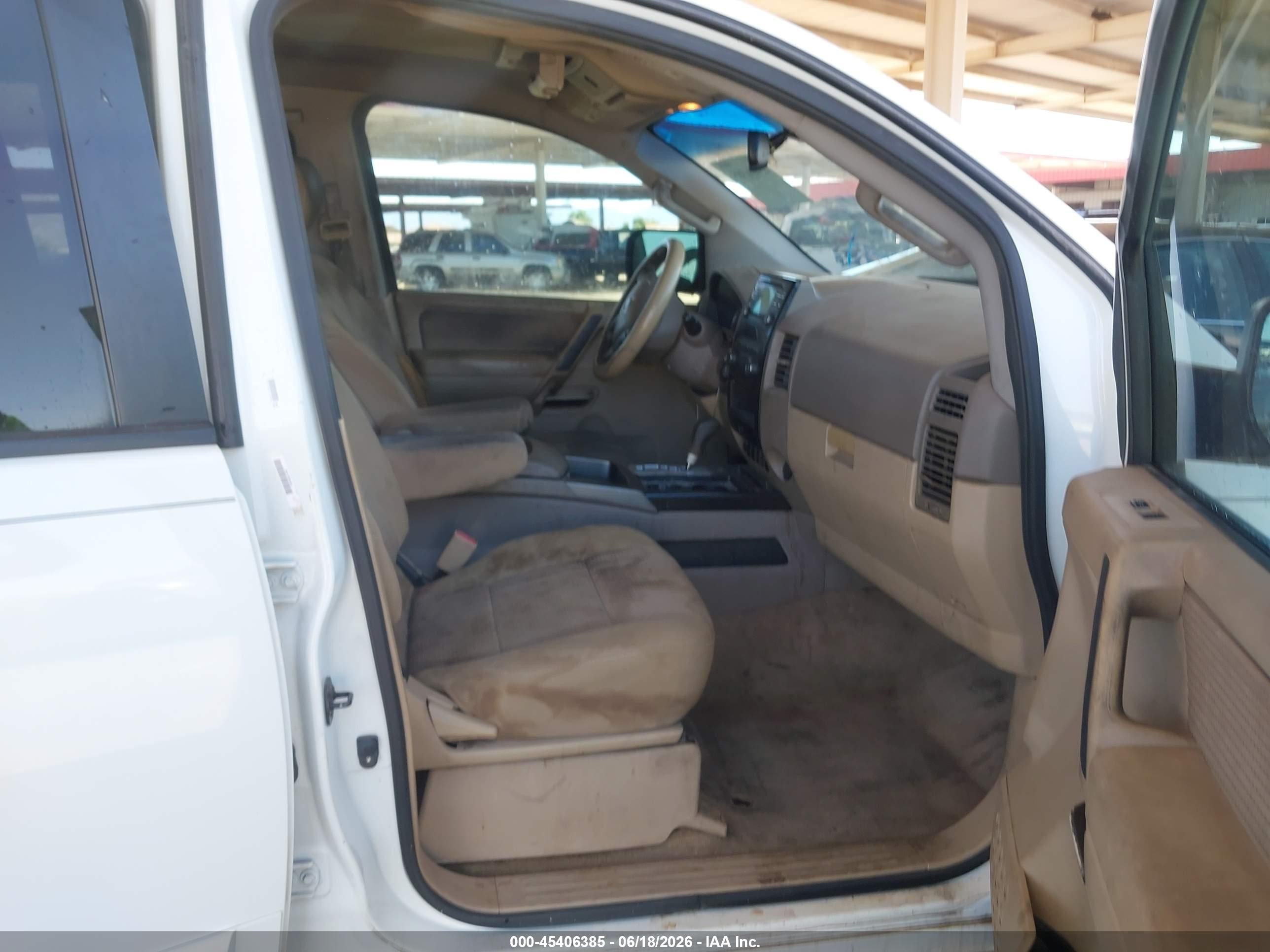 2014 Nissan Titan Sv White vin: 1N6AA0ED5EN510011
