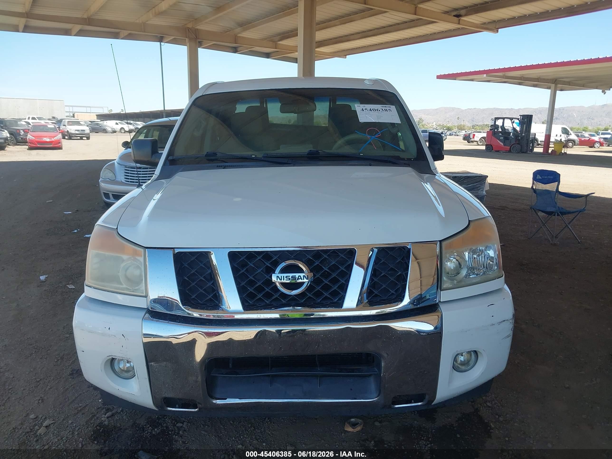2014 Nissan Titan Sv White vin: 1N6AA0ED5EN510011