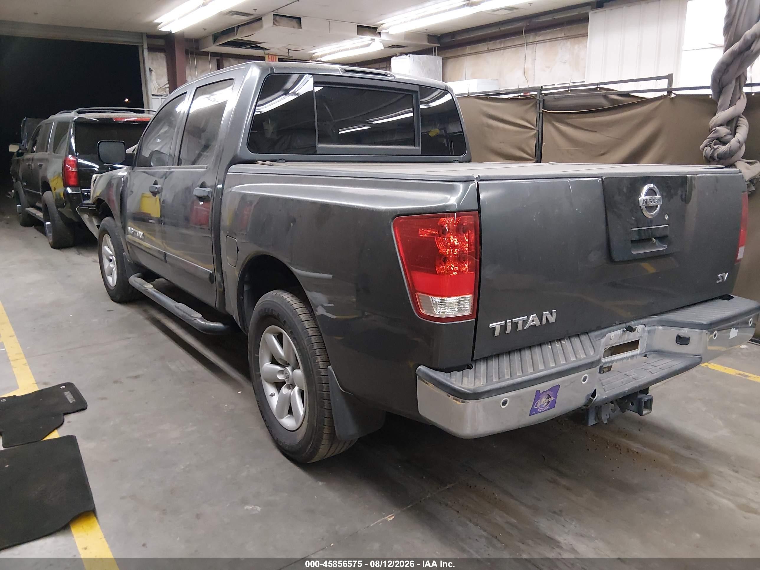 2011 Nissan Titan Sv Gray vin: 1N6AA0ED8BN305360
