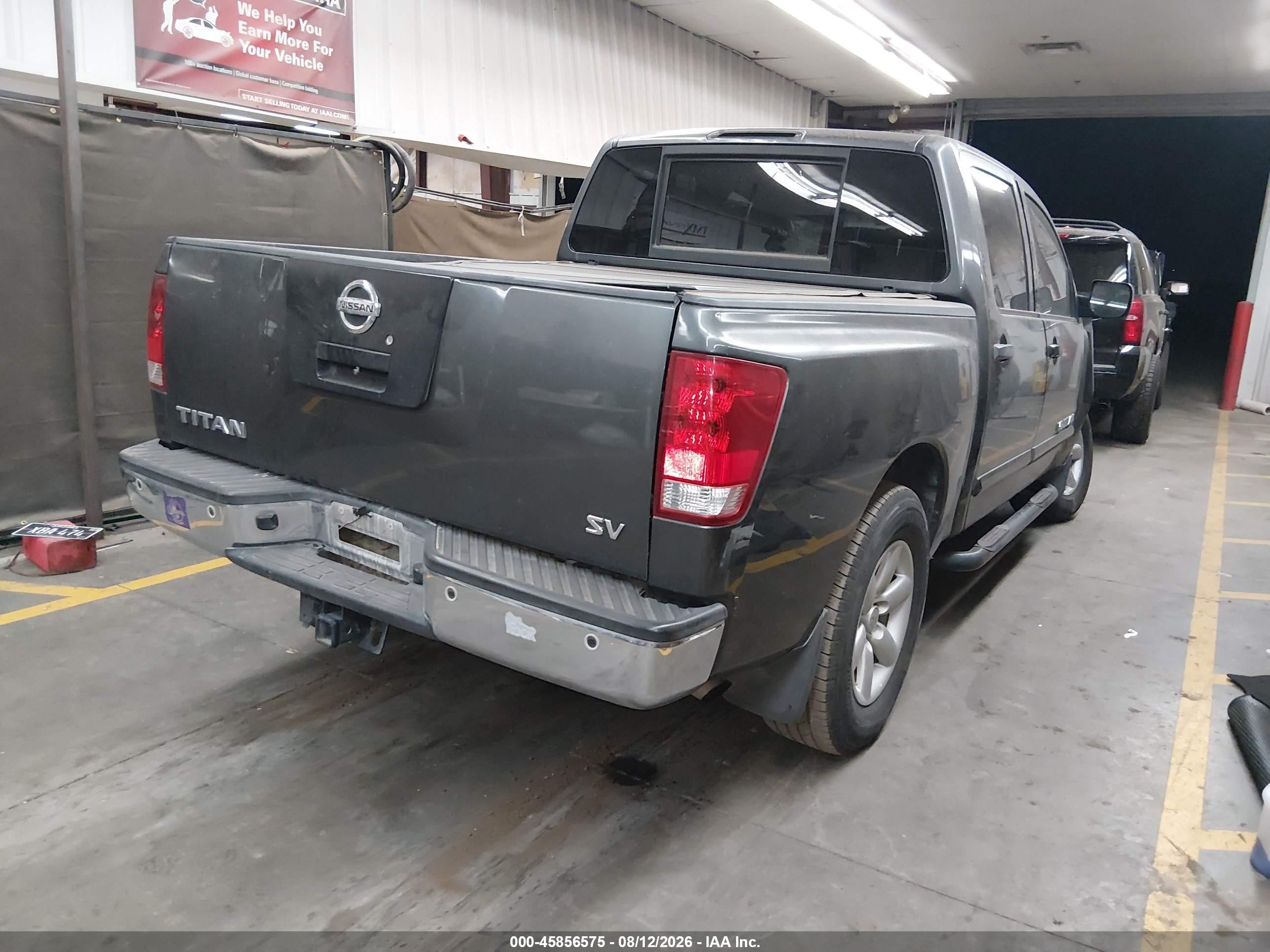 2011 Nissan Titan Sv Gray vin: 1N6AA0ED8BN305360