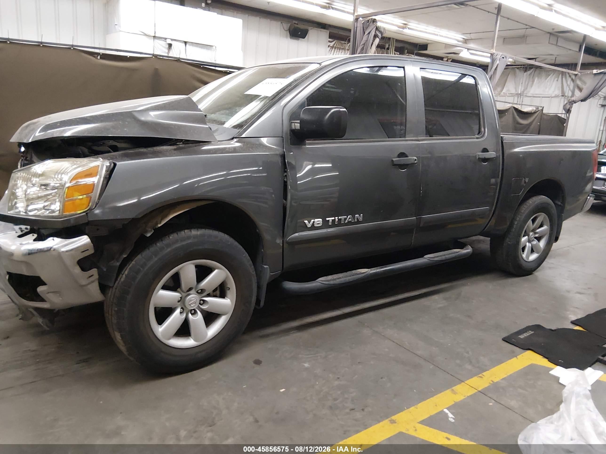 2011 Nissan Titan Sv Gray vin: 1N6AA0ED8BN305360