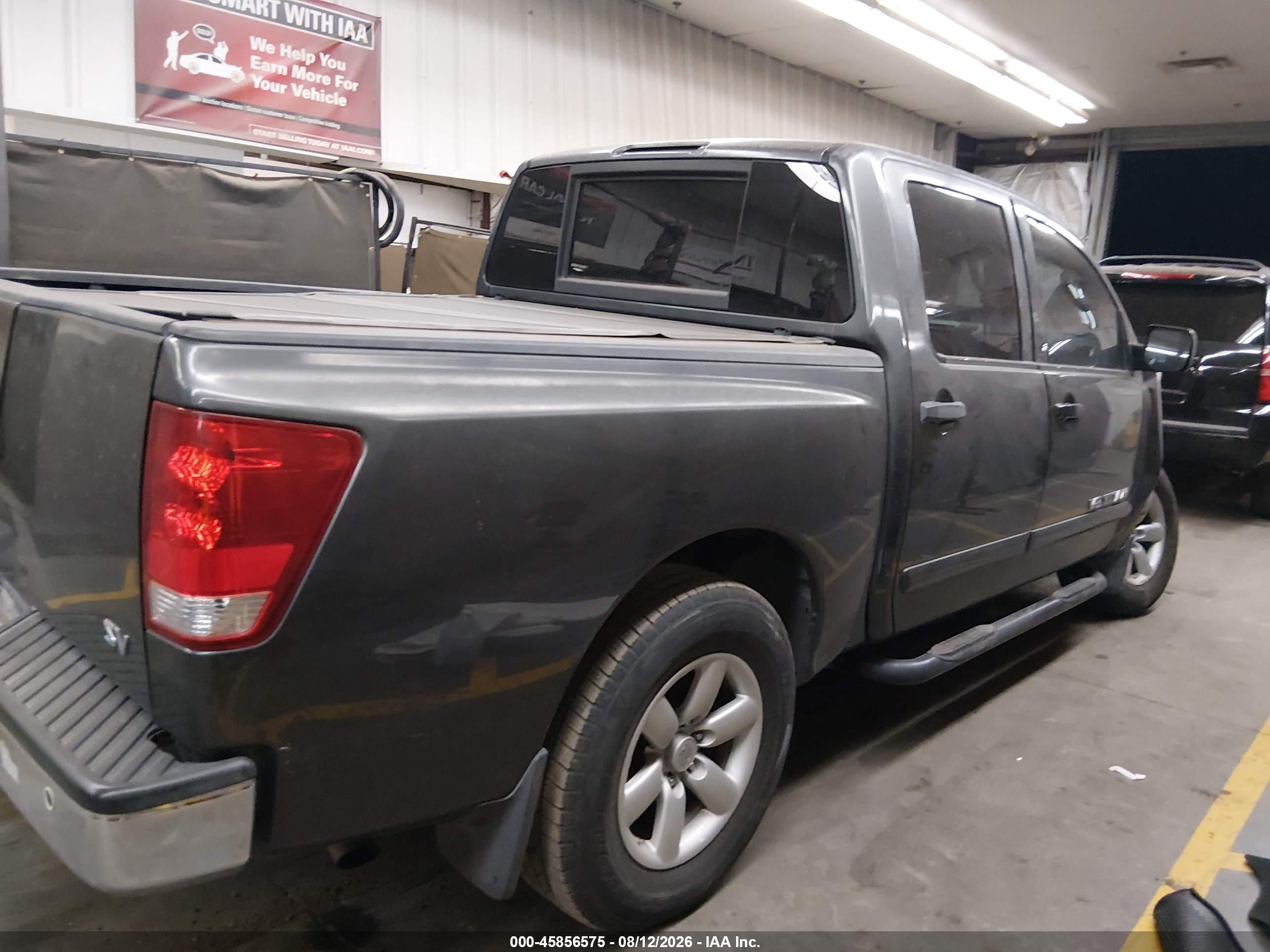 2011 Nissan Titan Sv Gray vin: 1N6AA0ED8BN305360