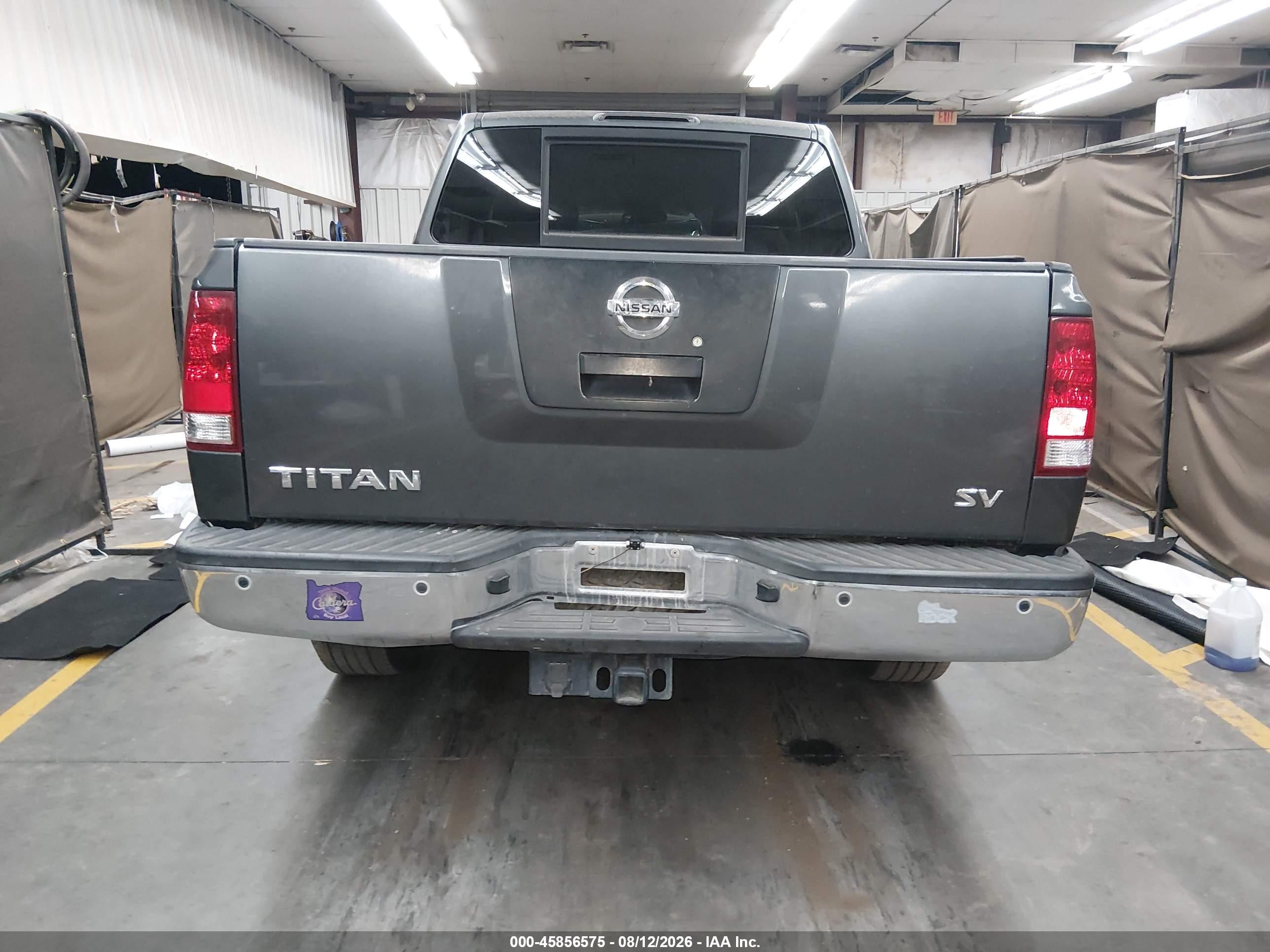 2011 Nissan Titan Sv Gray vin: 1N6AA0ED8BN305360