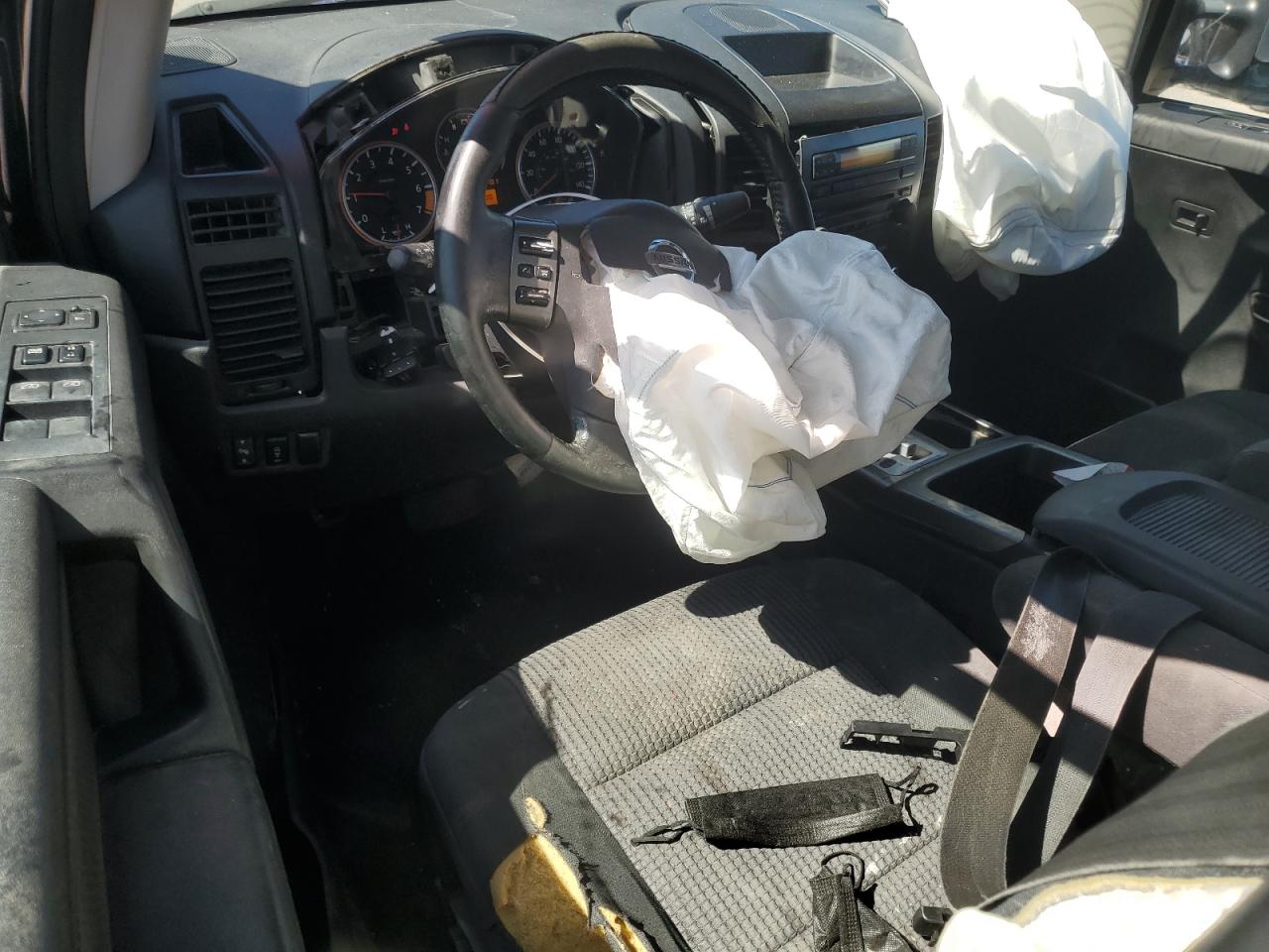 2012 Nissan Titan S Charcoal vin: 1N6AA0ED8CN314903