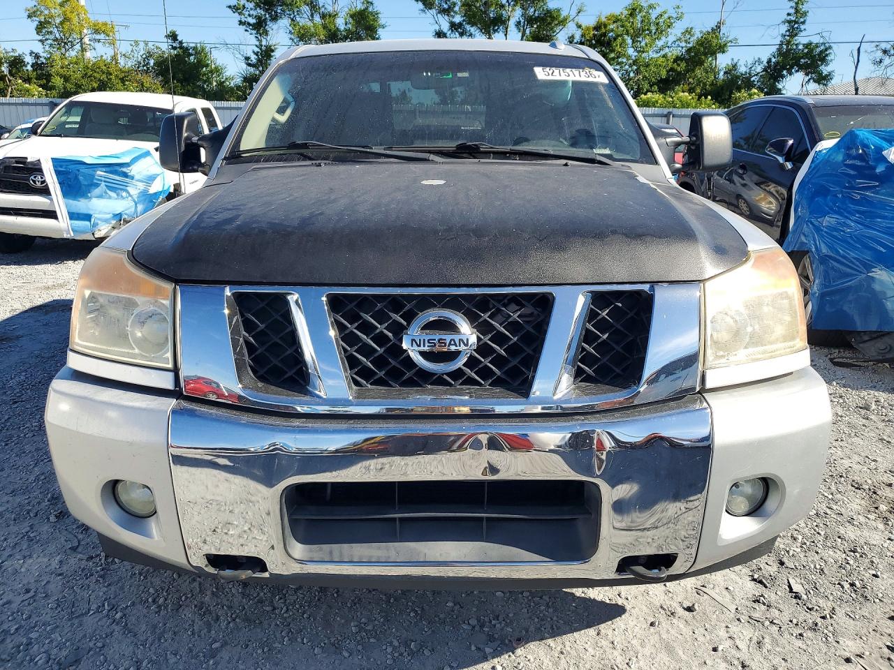 2015 Nissan Titan Sv Silver vin: 1N6AA0ED8FN514927