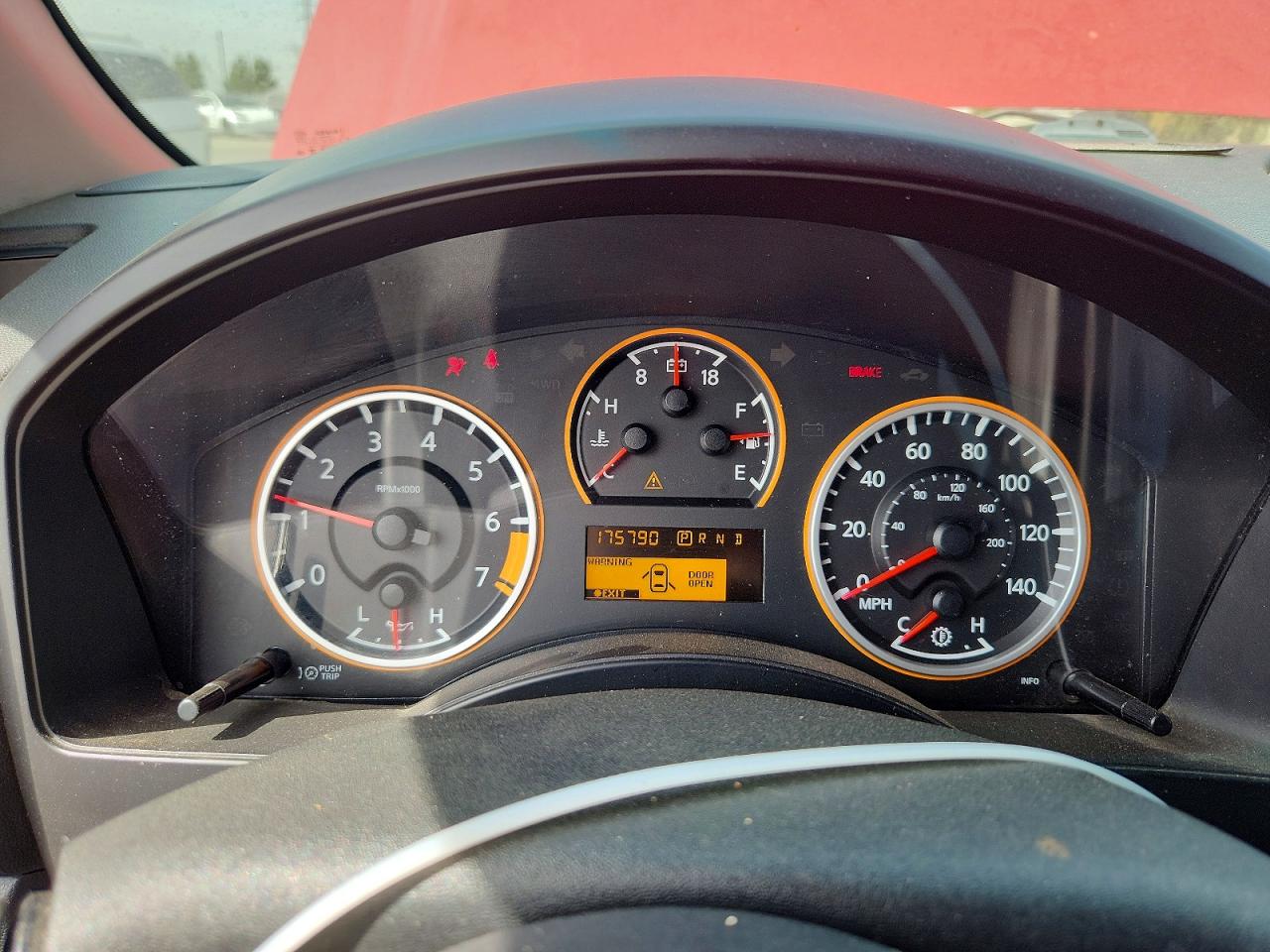 2011 Nissan Titan Sv Red vin: 1N6AA0ED9BN300667