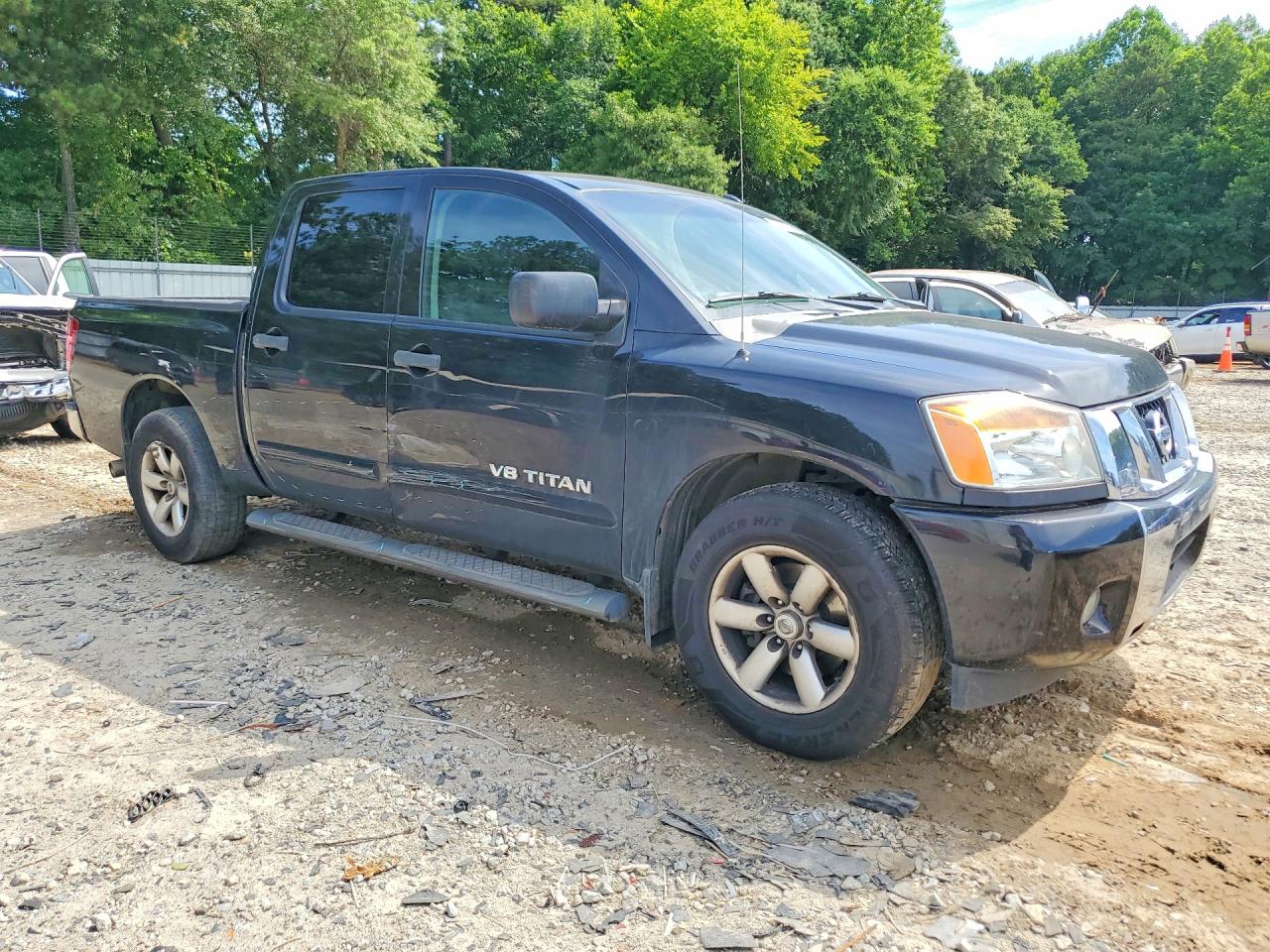 2014 Nissan Titan Sv Black vin: 1N6AA0ED9EN519357