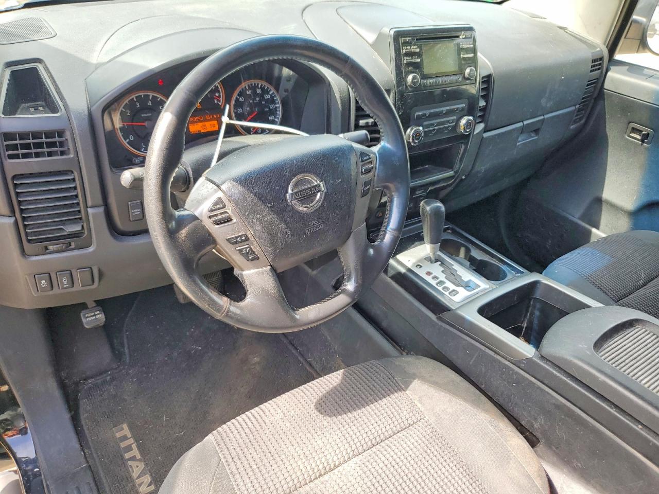 2014 Nissan Titan Sv Black vin: 1N6AA0ED9EN519357