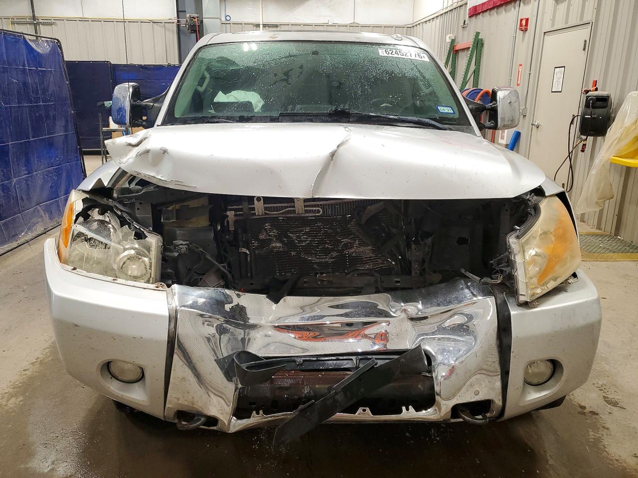 2013 Nissan Titan Sv Silver vin: 1N6AA0EDXDN301653