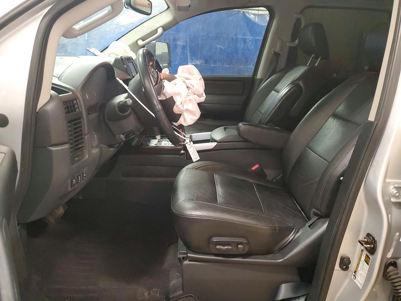 2013 Nissan Titan Sv Silver vin: 1N6AA0EDXDN301653