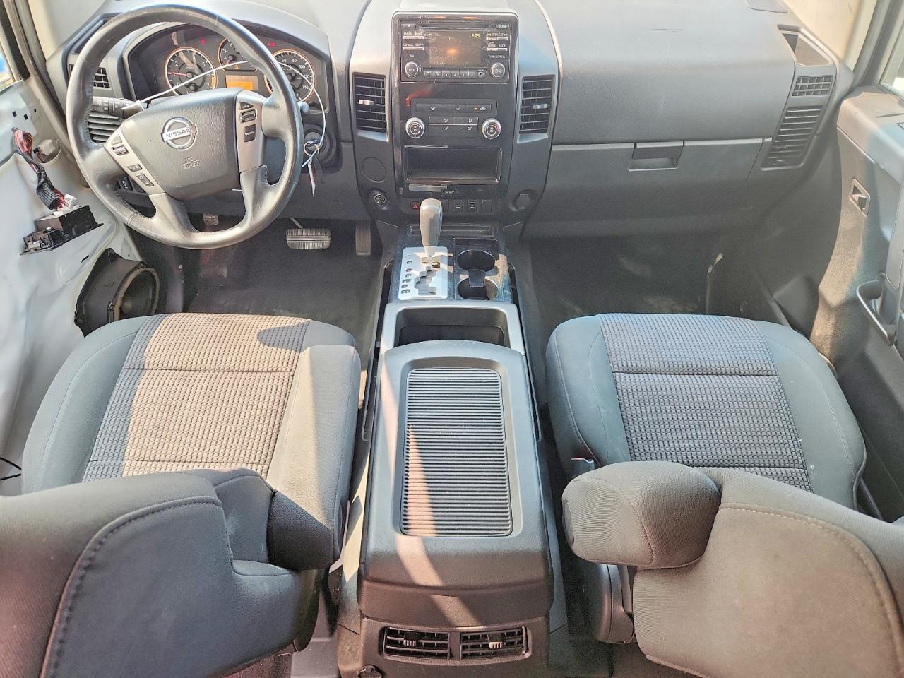 2014 Nissan Titan Sv Белый vin: 1N6AA0EDXEN507458