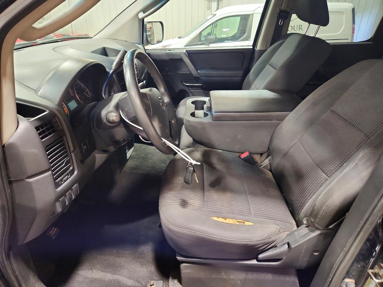 2011 Nissan Titan S Синий vin: 1N6AA0EJ1BN325875