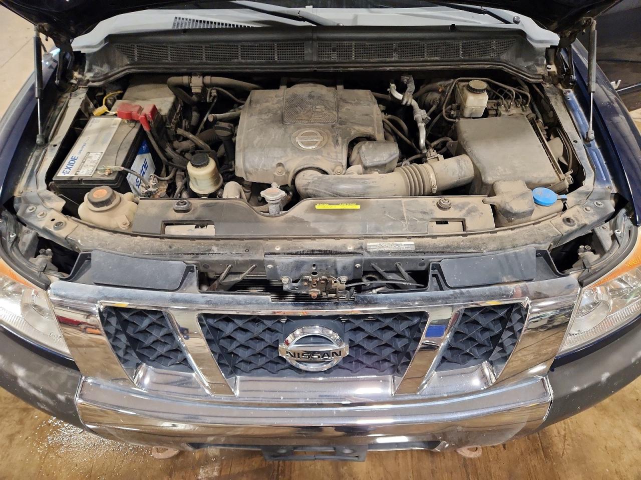 2011 Nissan Titan S Синий vin: 1N6AA0EJ1BN325875