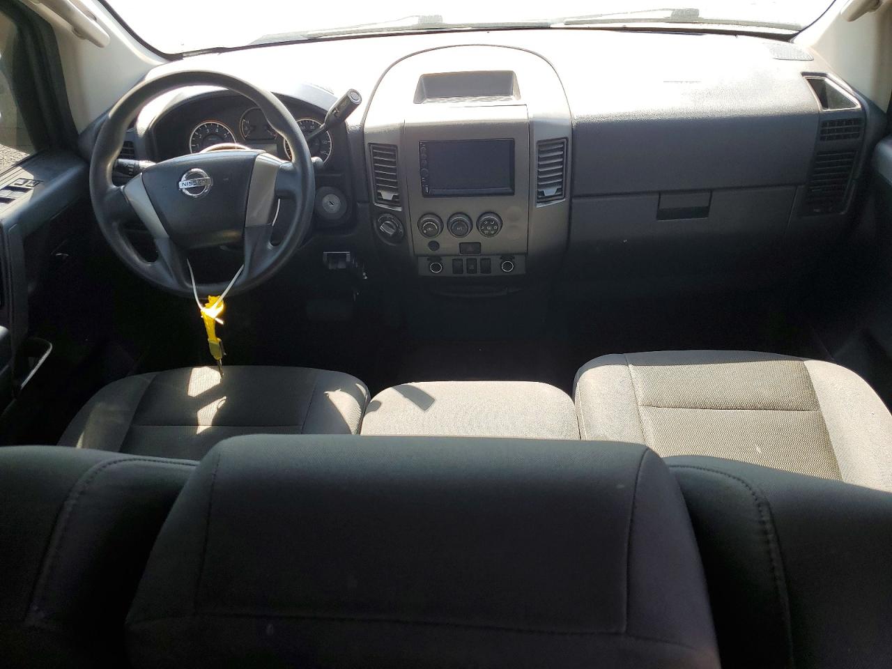 2013 Nissan Titan S White vin: 1N6AA0EJ1DN301675