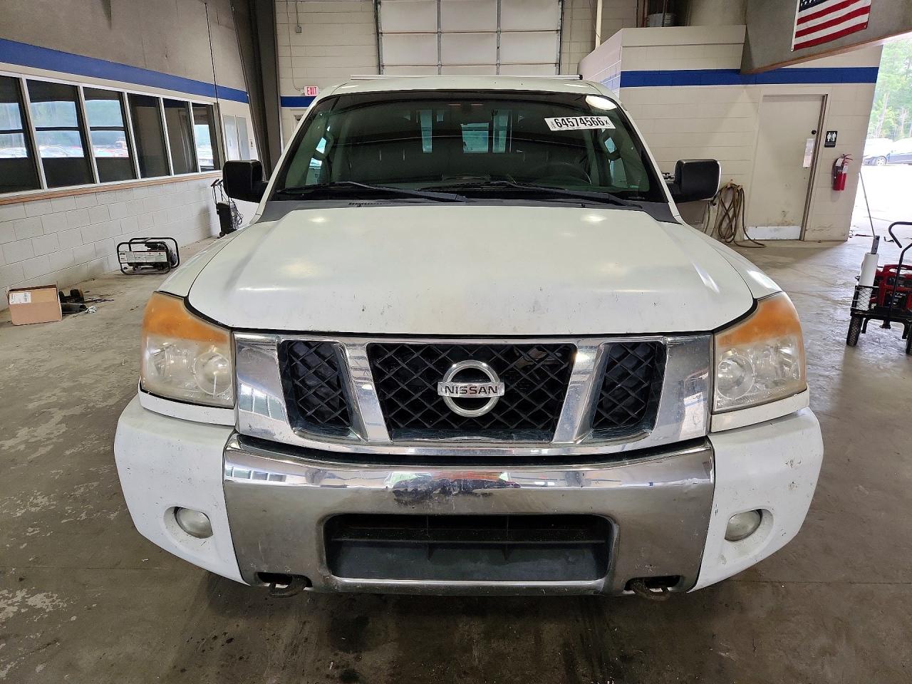 2013 Nissan Titan S White vin: 1N6AA0EJ2DN303323