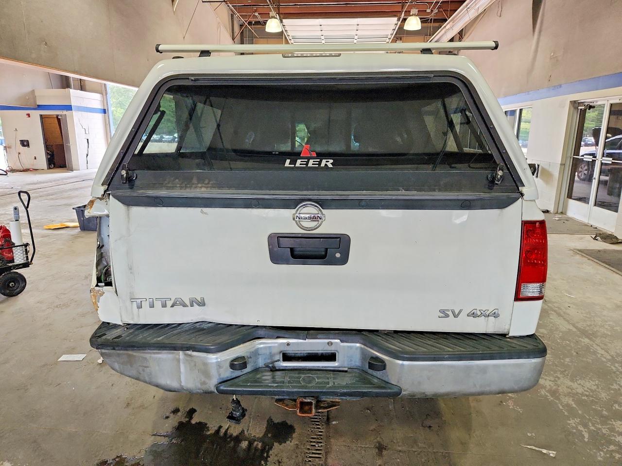 2013 Nissan Titan S White vin: 1N6AA0EJ2DN303323